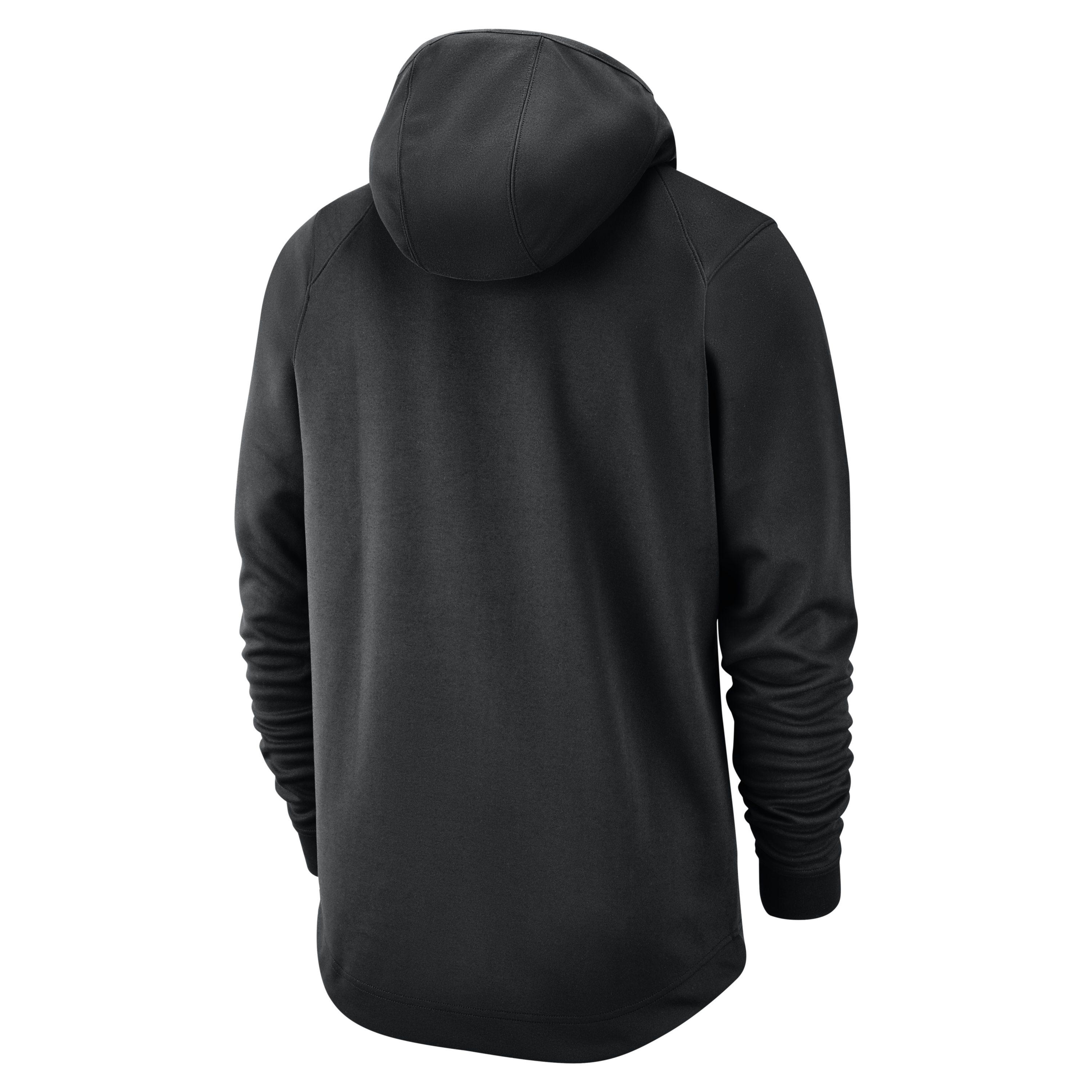 lakers nike hoodie black