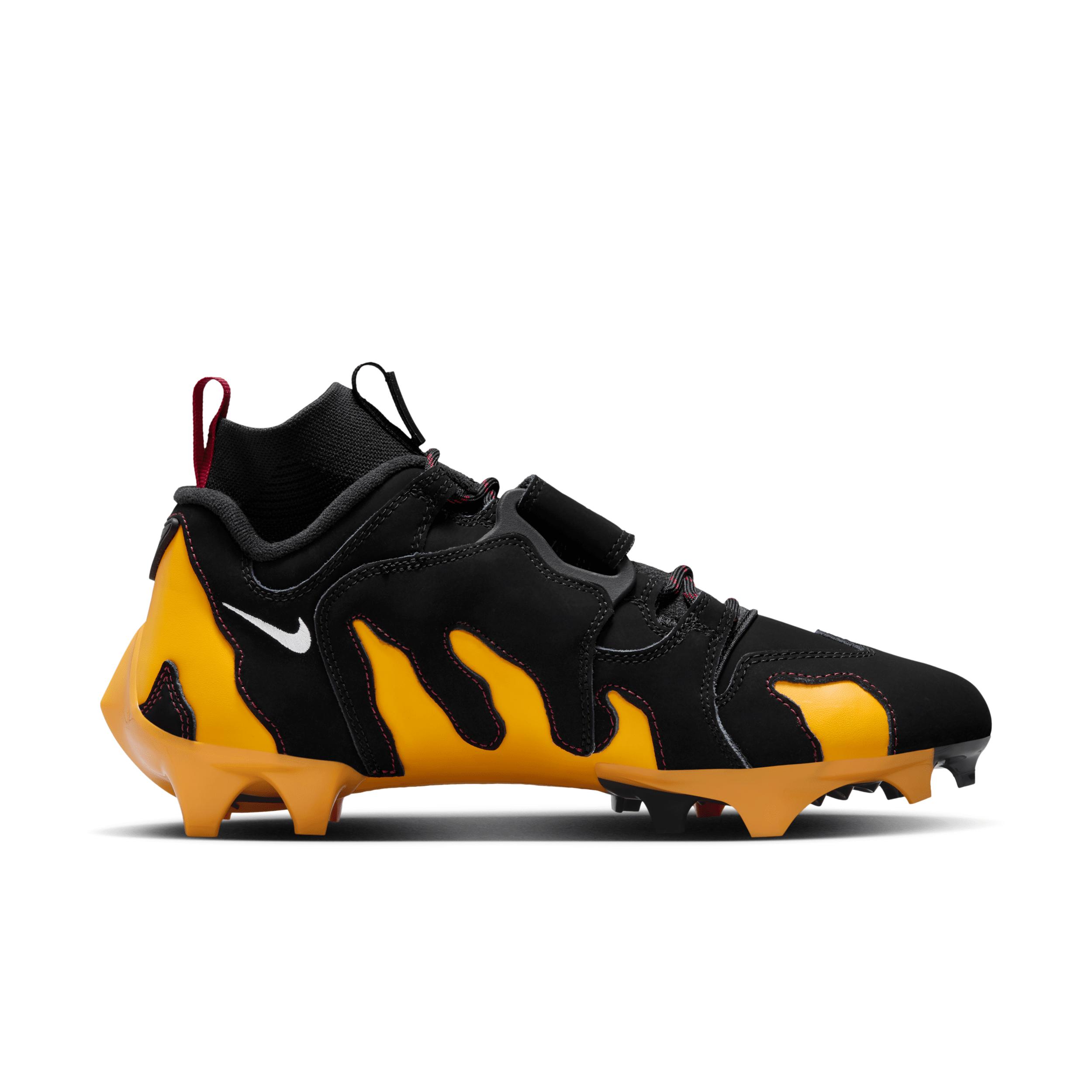 Black and yellow football cleats youth hotsell