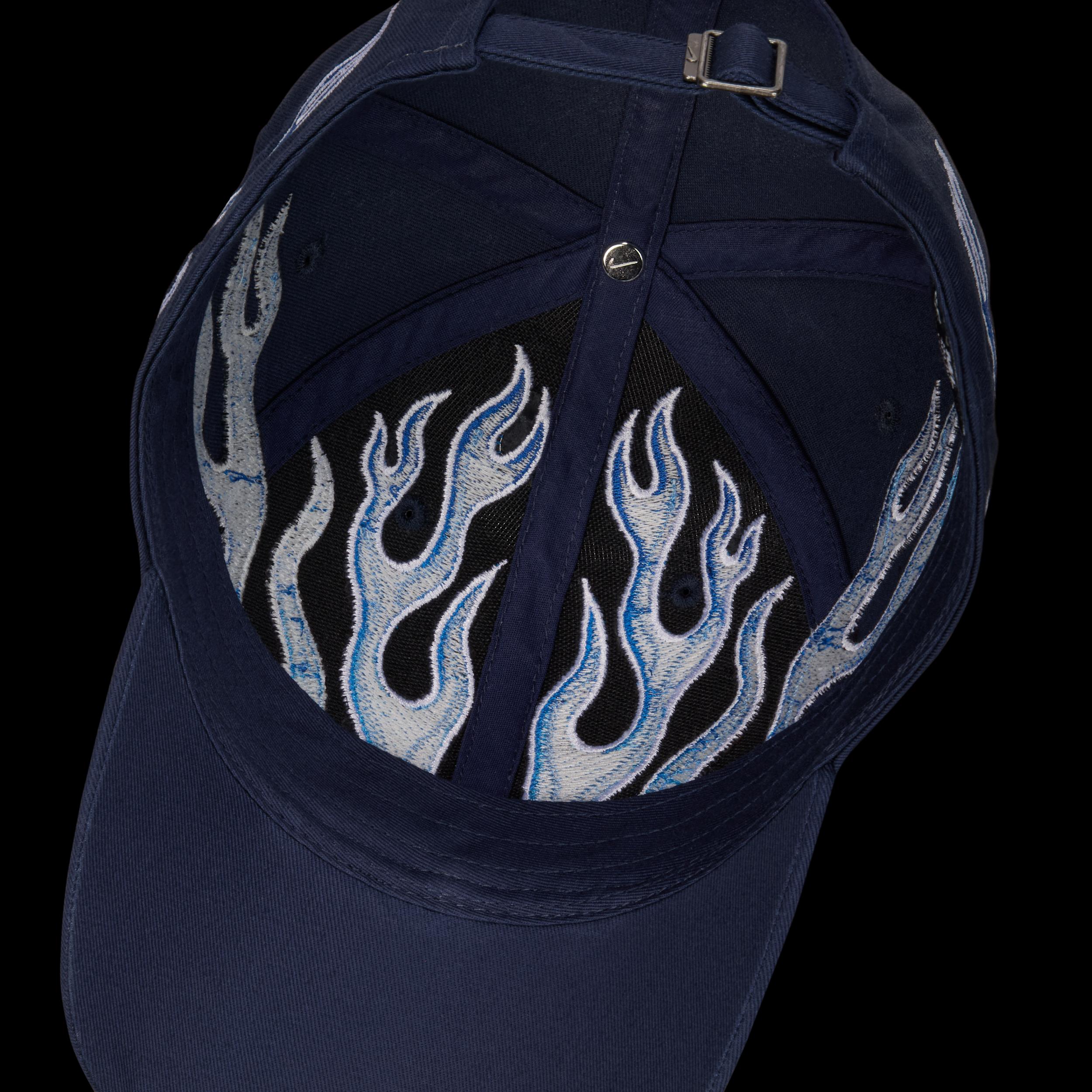Nike Club Cap Structured Og Flame Cap in Blue | Lyst