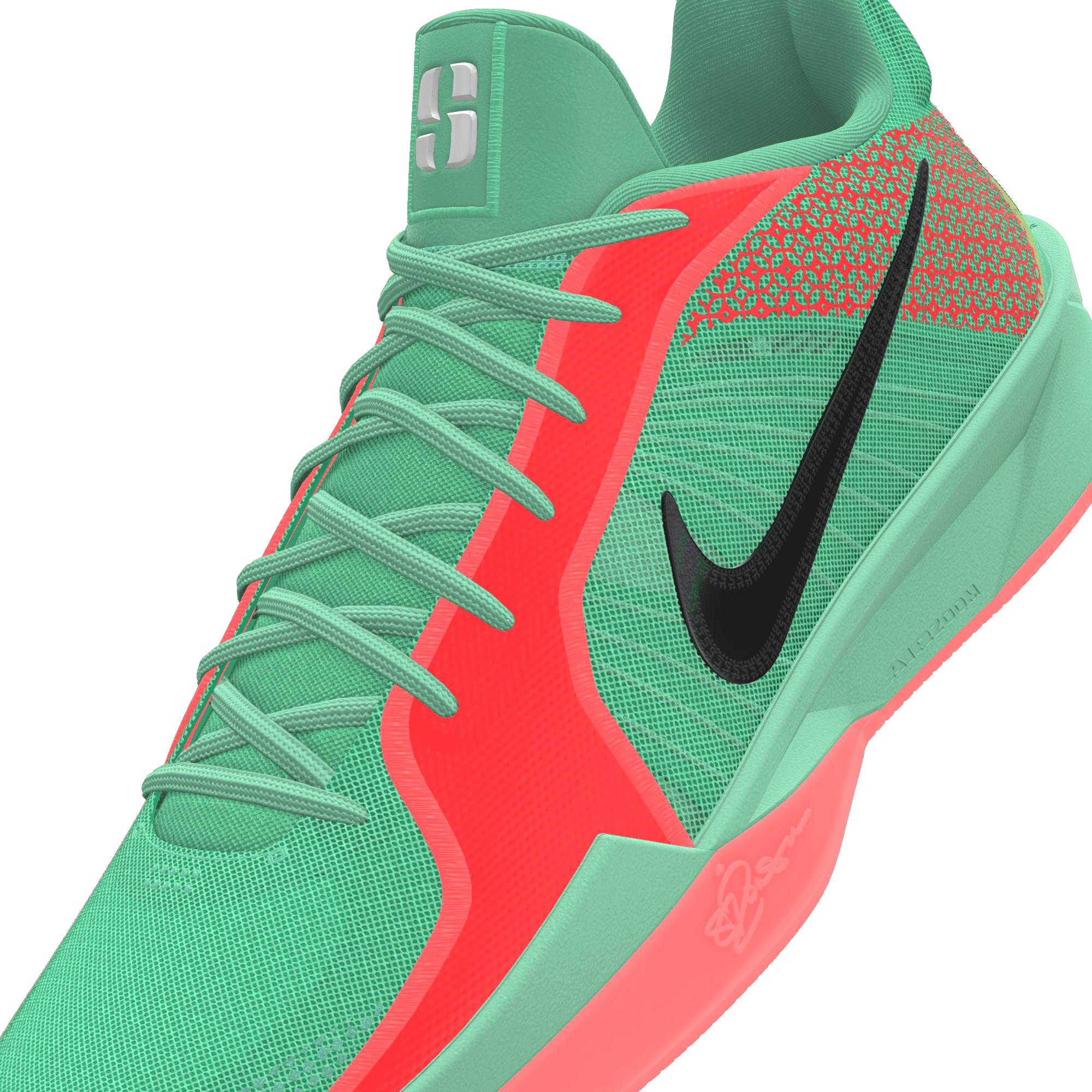 サブリナ2 by you ピンク/グリーン Nike Sabrina 2 By You Custom Basketball Shoes in Green | Lyst