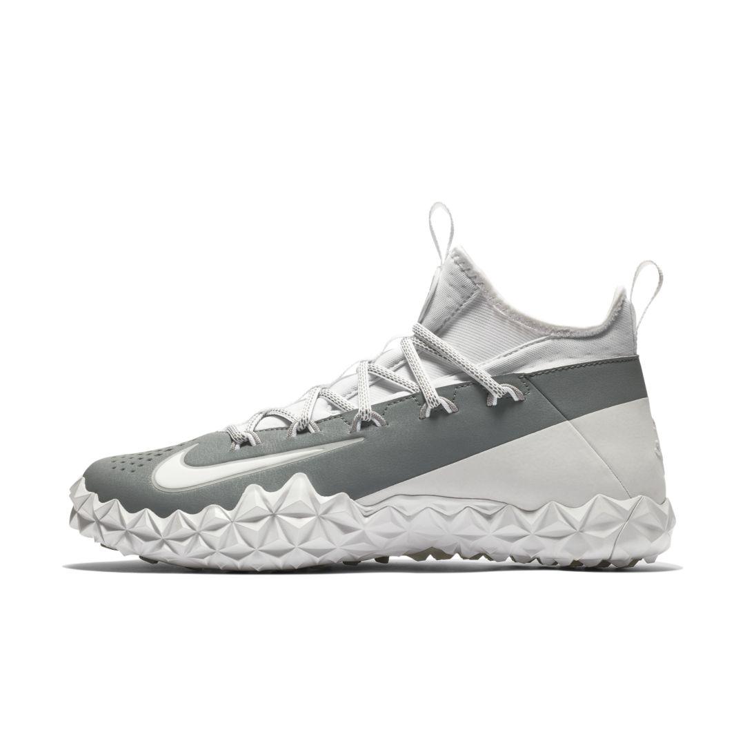Nike Alpha Huarache 6 Elite Turf Lax Lacrosse Cleat in White for Men - Lyst
