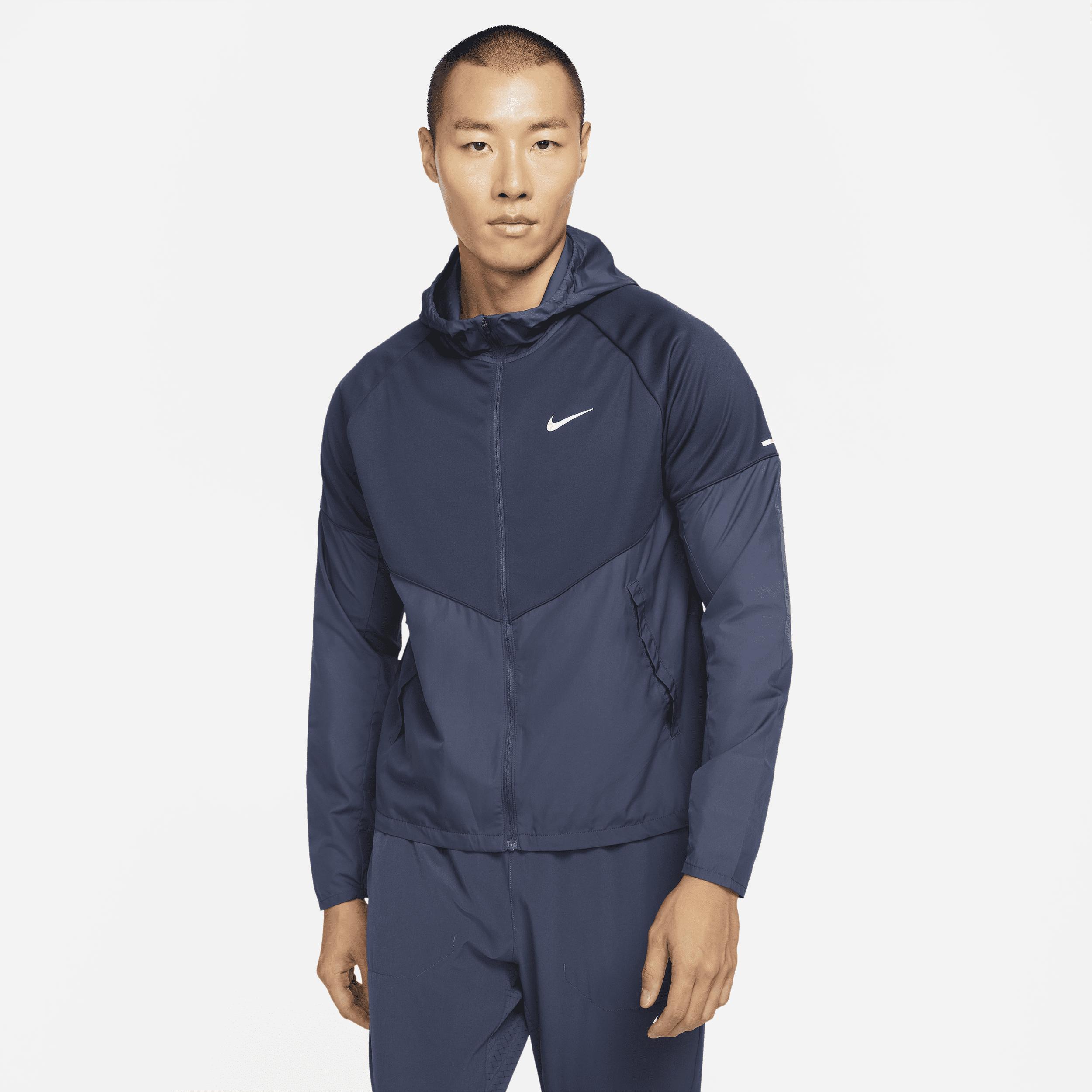 Nike Thermafit Repel Miler Running Jacket In Blue, for Men Lyst
