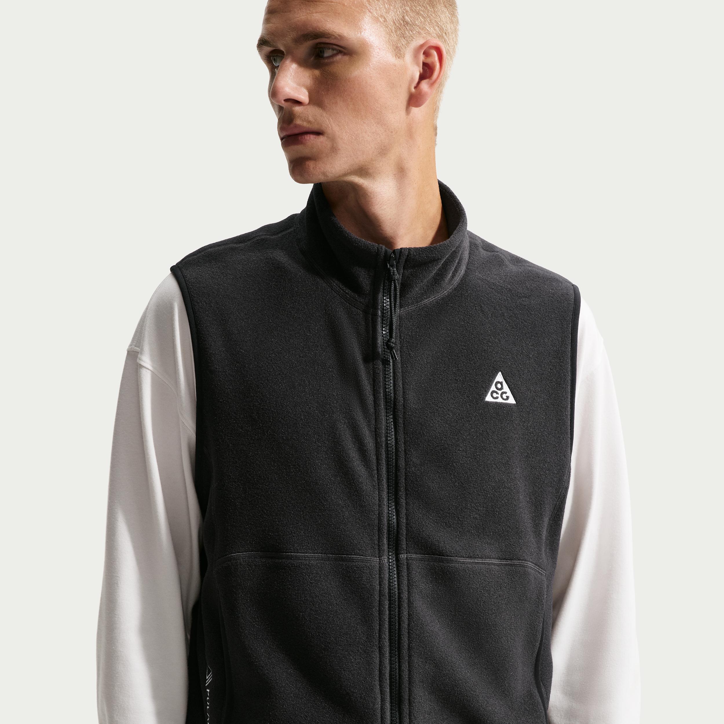 Nike Acg Wolf Tree Full-Zip Vest in Black for Men | Lyst