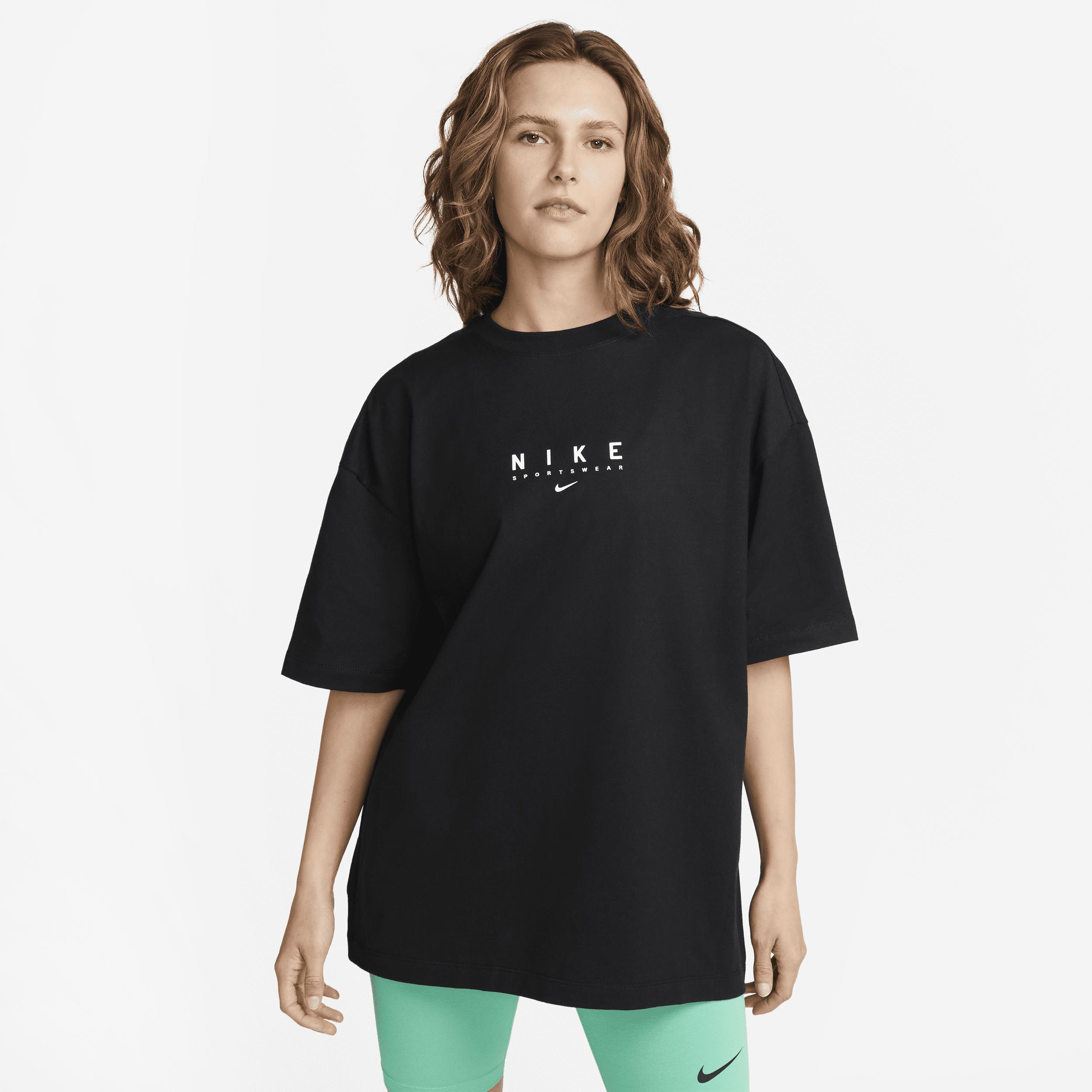 Nike Sportswear Essential Oversized T-shirt In Black