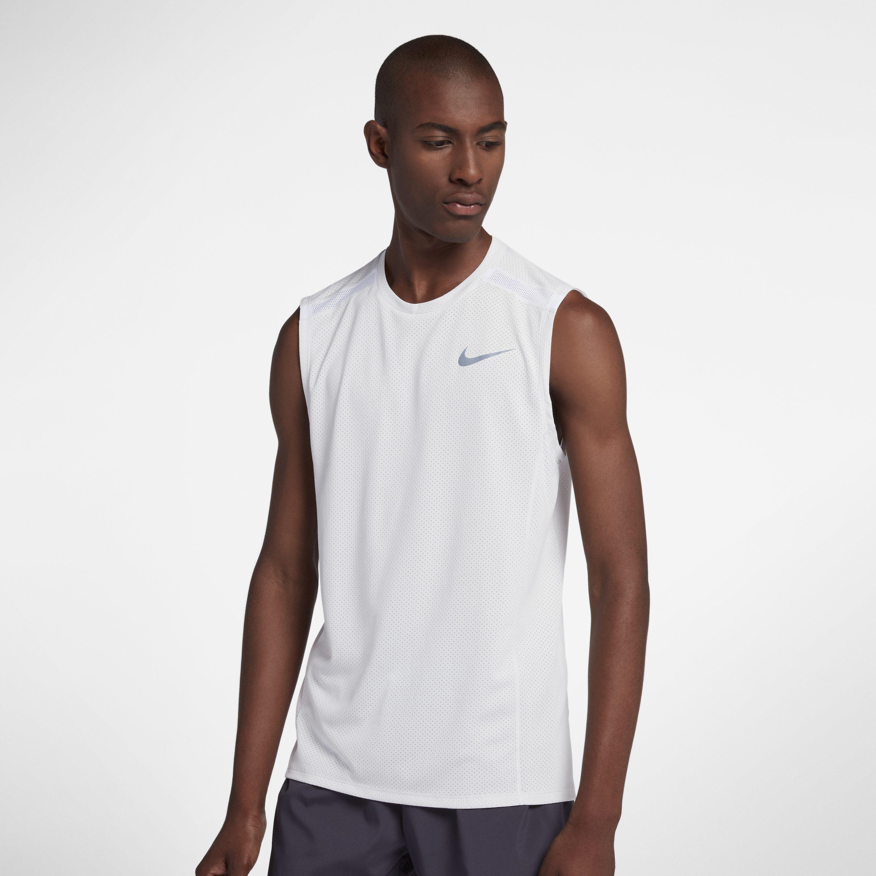 nike sleeveless running top