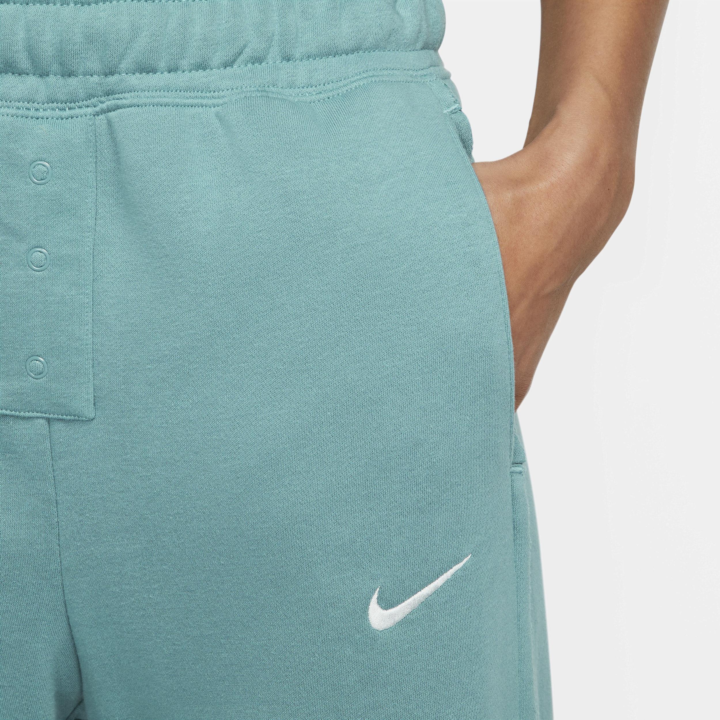 Nike Sportswear Everyday Modern High-waisted Wide-leg French Terry Pants In  Green, in Blue | Lyst
