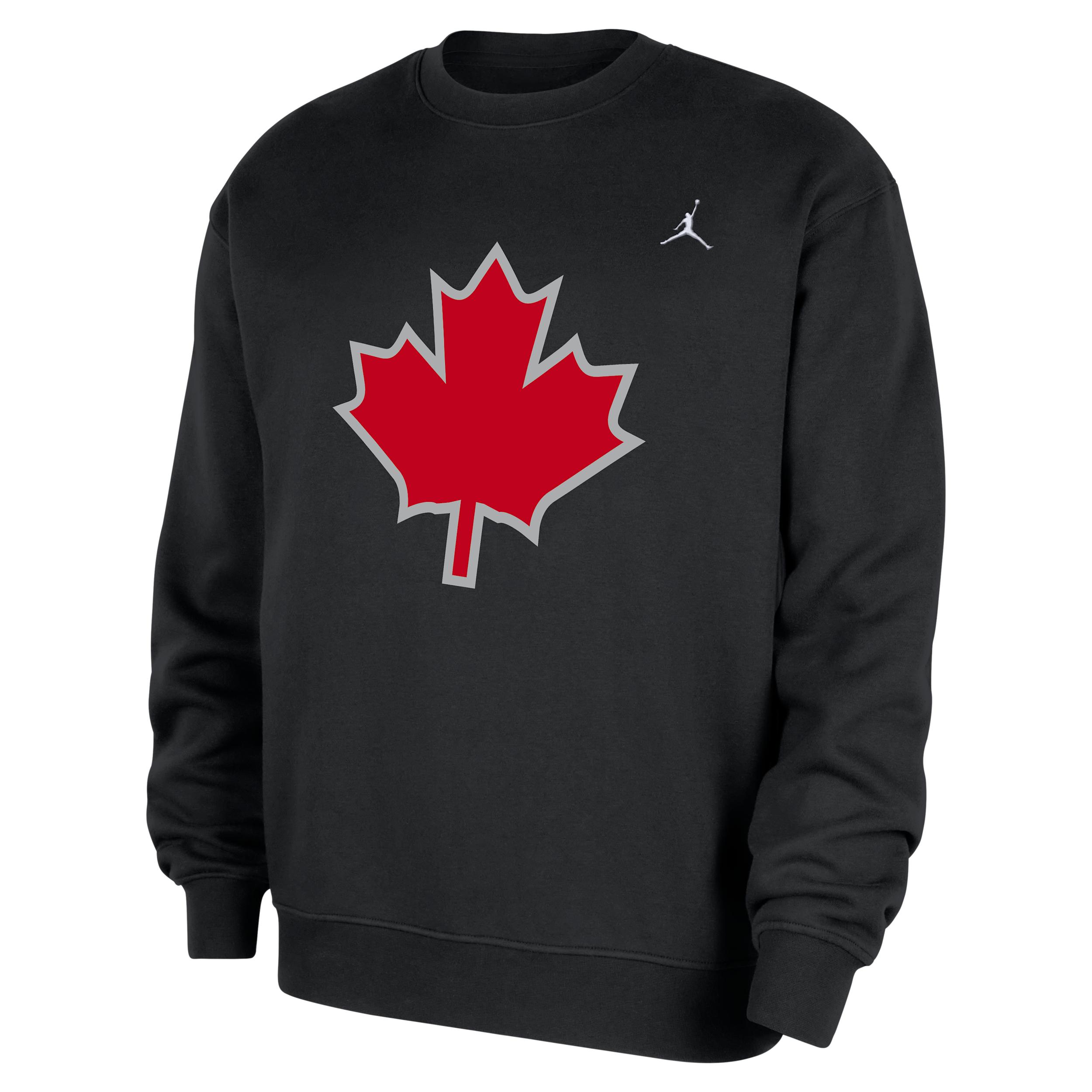 nike black essentials crew neck sweatshirt