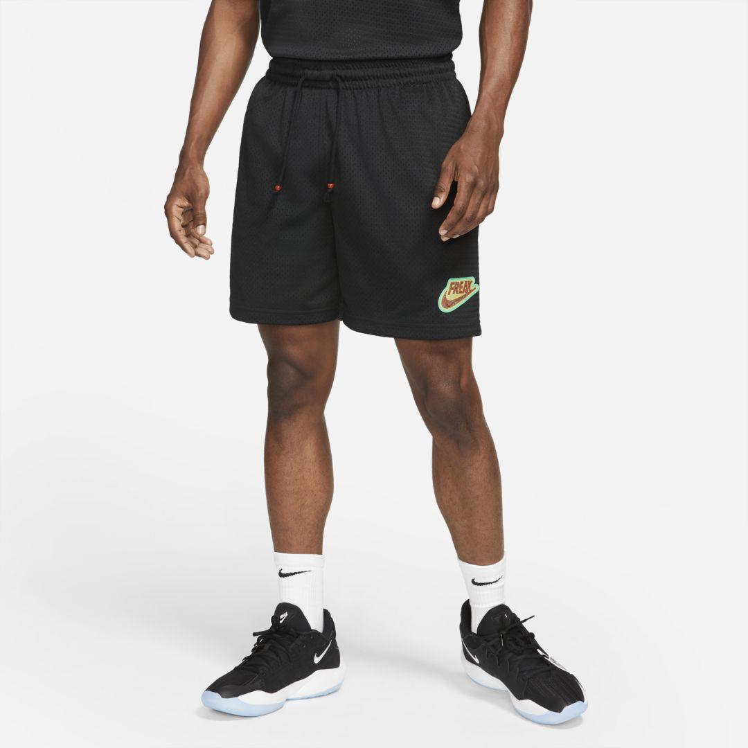 Nike Men's Dri-FIT Throwback Futura Basketball Shorts - Black