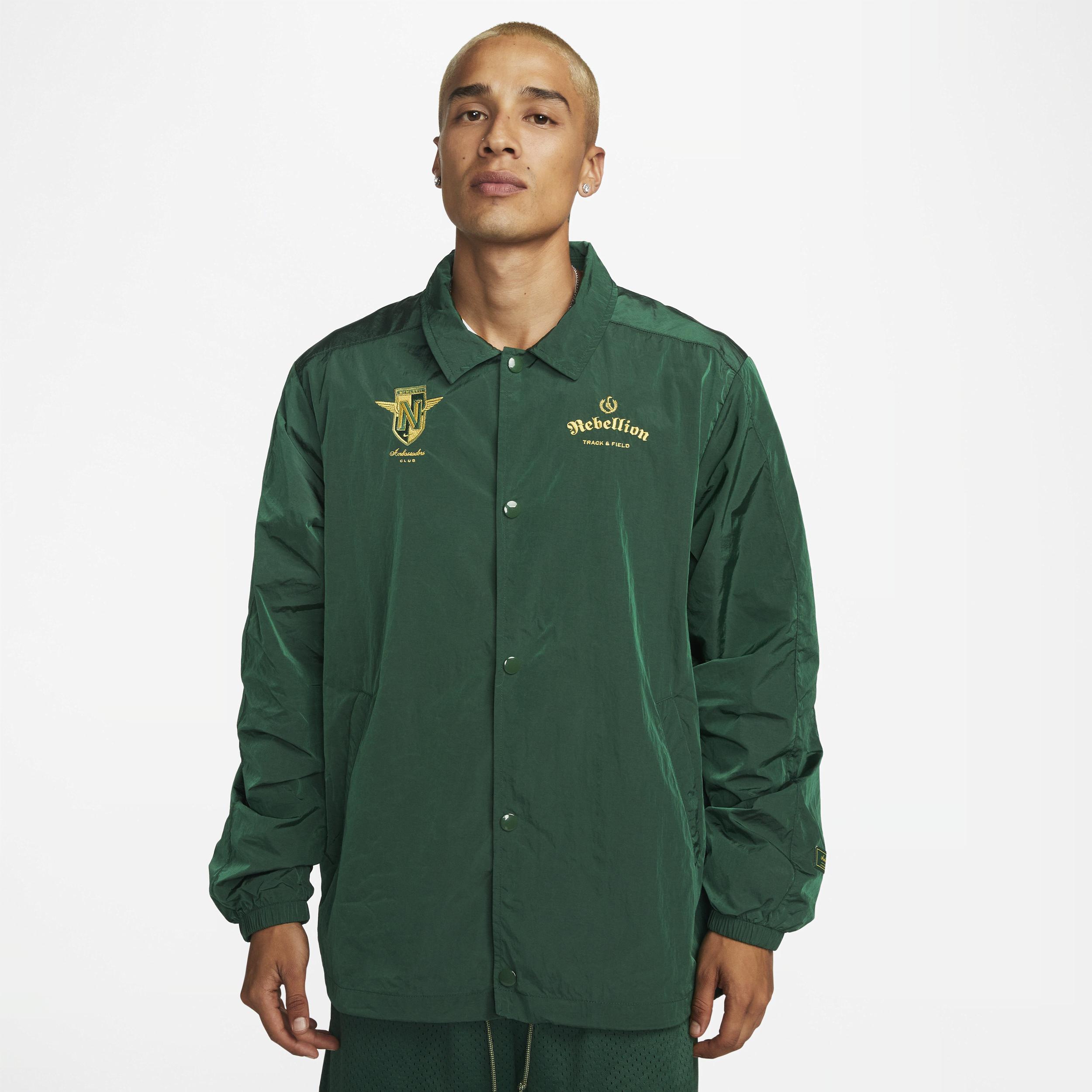 Nike Coaches Jacket In Green, for Men | Lyst
