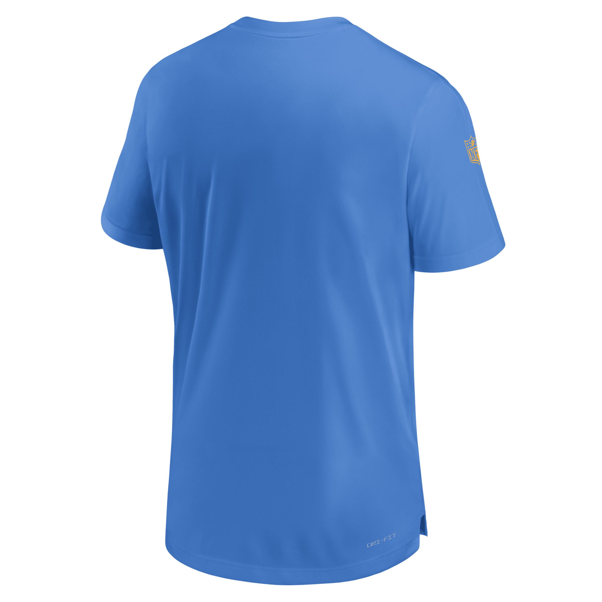 Nike Dri-fit Sideline Coach (nfl Los Angeles Chargers) Long-sleeve Top in  Blue for Men