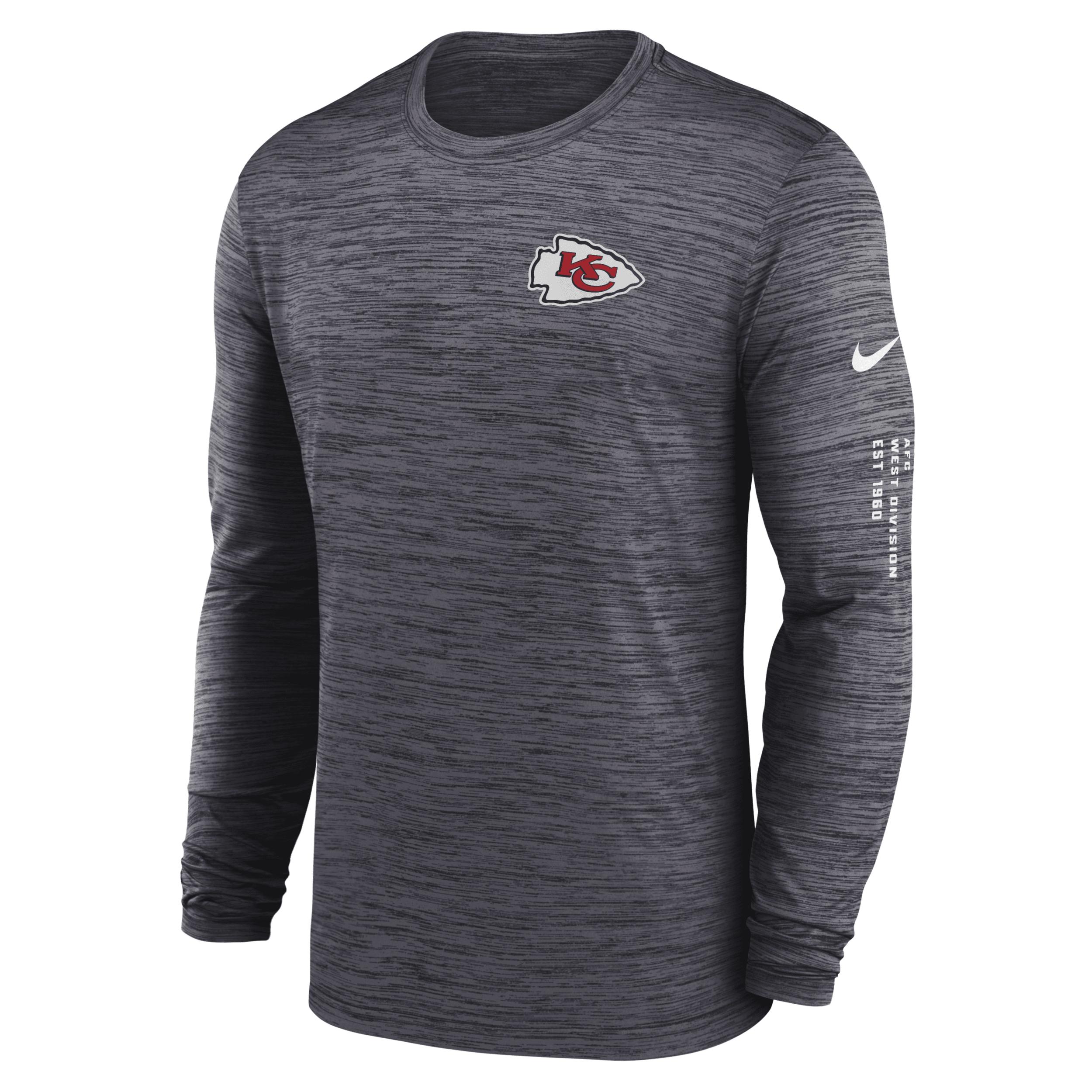Nike Men's Utah Jazz Black Dri-Fit Practice Long Sleeve T-Shirt