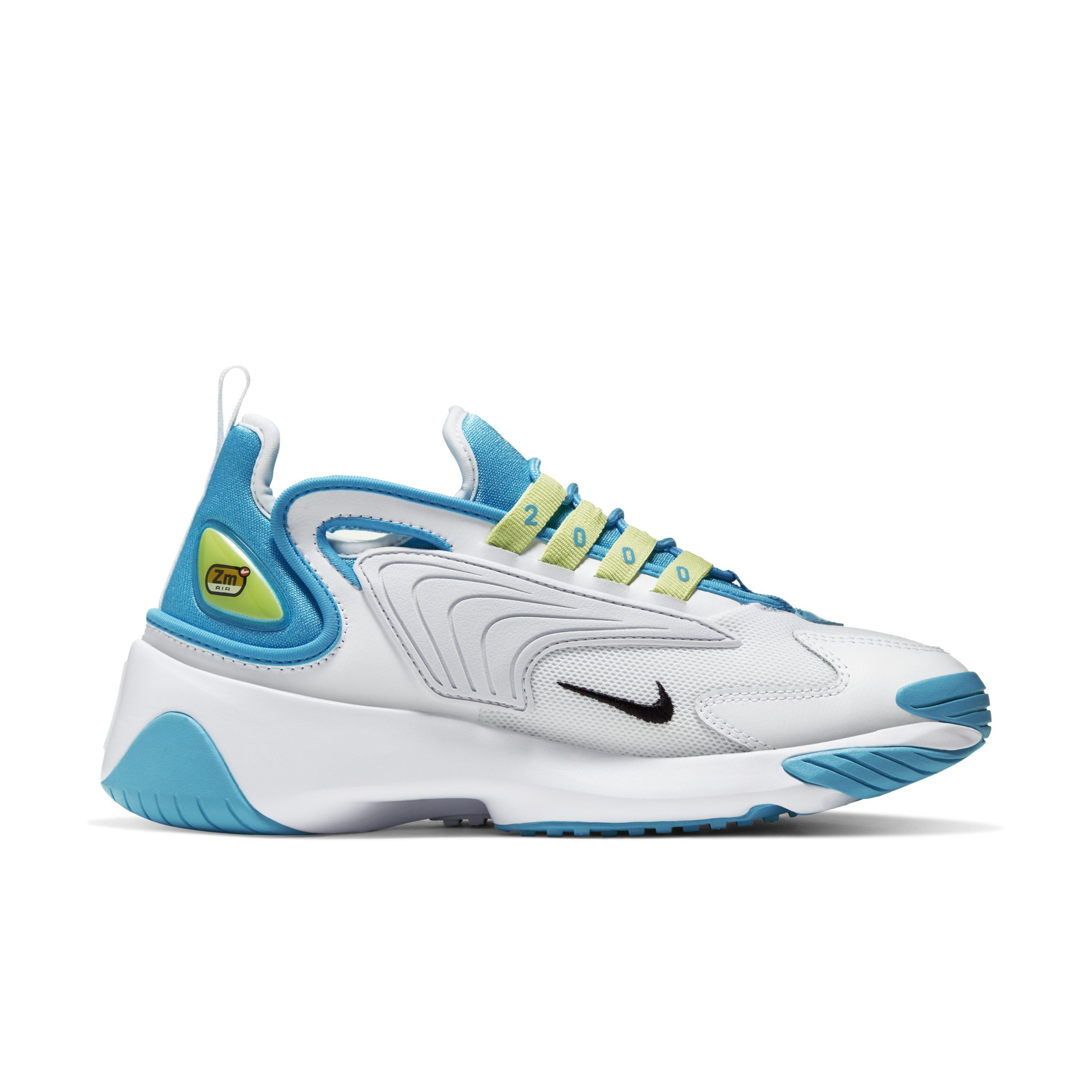 Nike Leather Zoom 2k In White Pl Blue Blue Lyst Nike Leather Zoom 2k In White Pl Blue Blue Lyst
