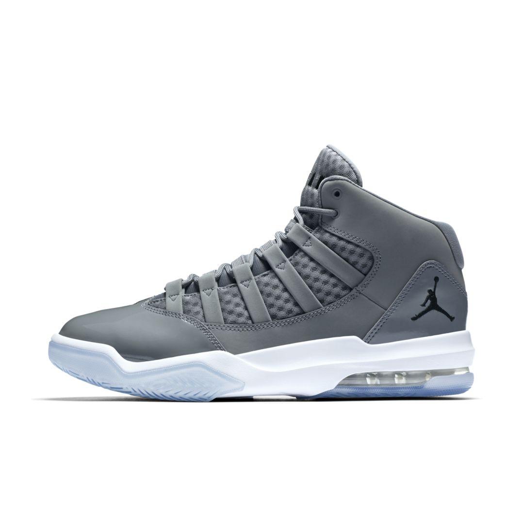 Nike Jordan Max Aura Basketball Shoe in Gray for Men | Lyst