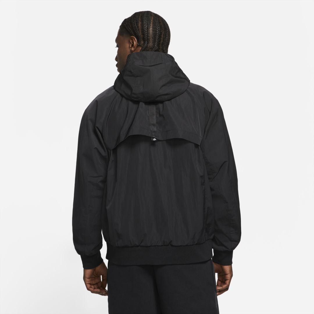 nike sportswear premium essentials men's unlined hooded windrunner jacket