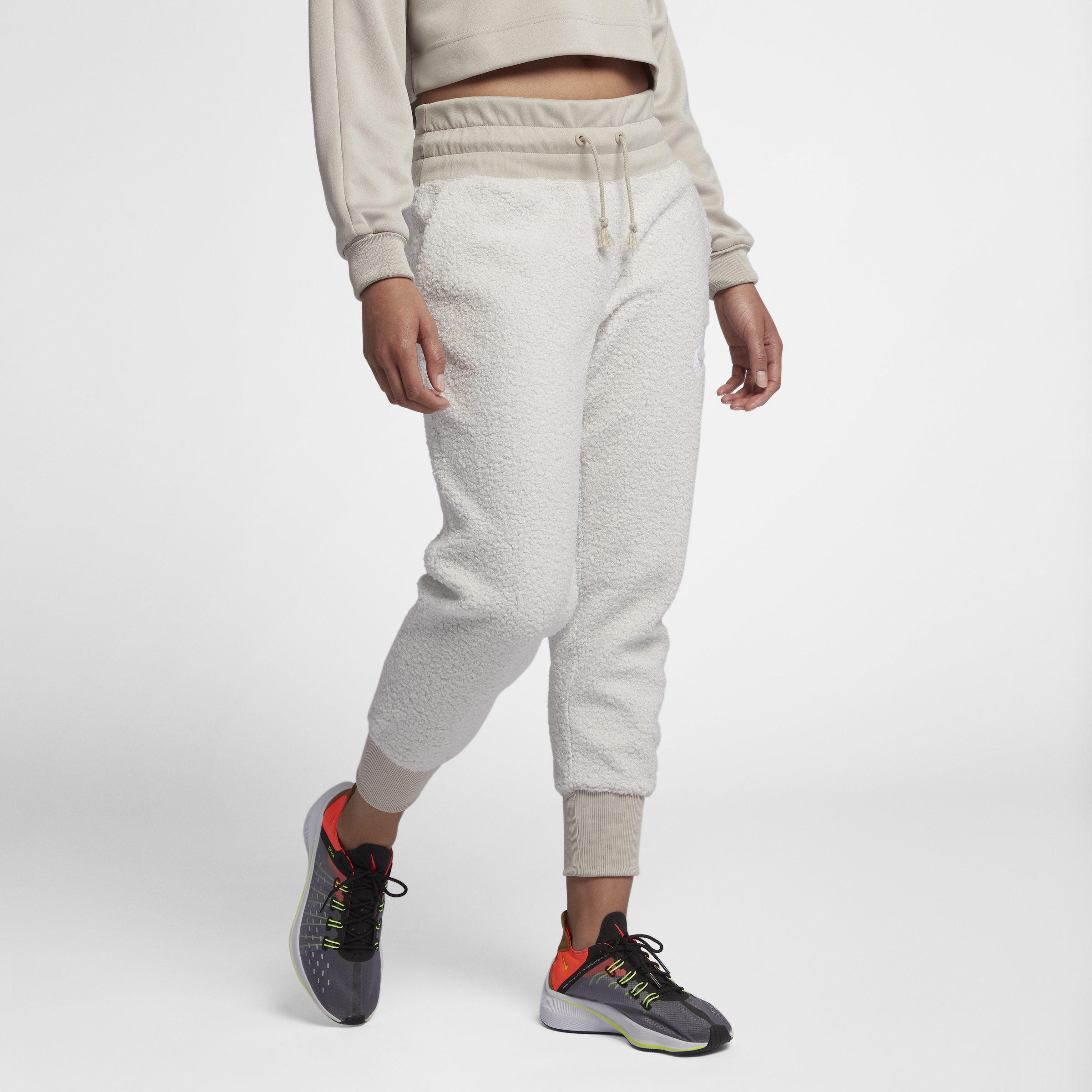 Nike Fleece Sportswear Nsw Sherpa Joggers - Lyst