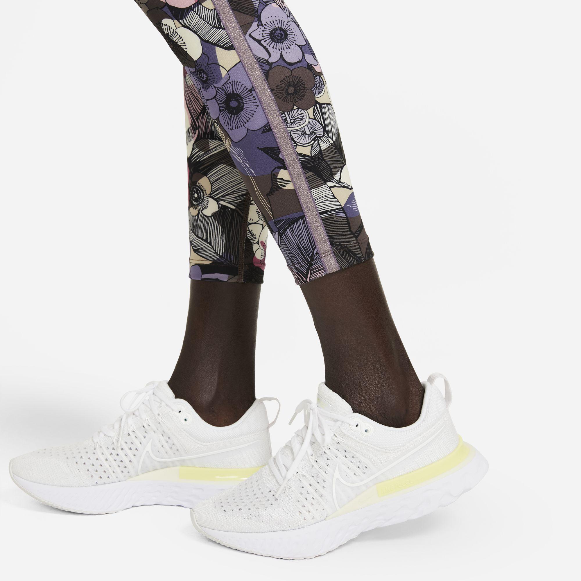 Nike Epic Fast Femme Mid-rise 7/8 Running Leggings Black | Lyst Australia