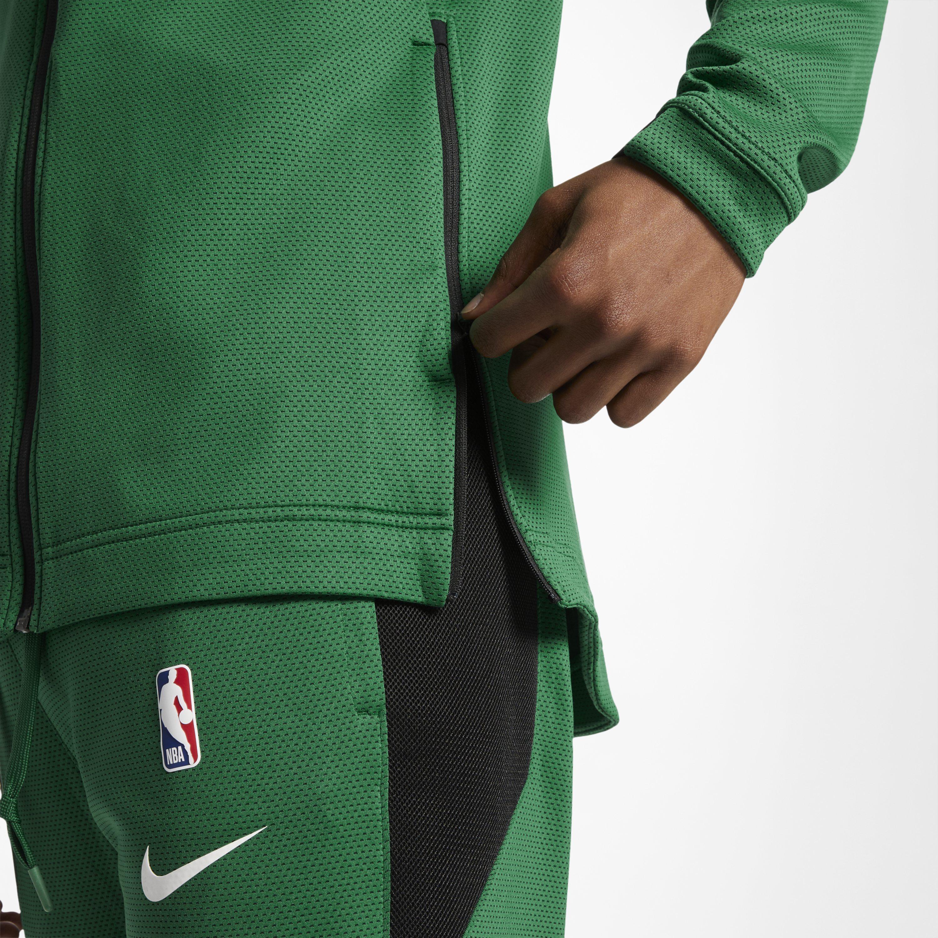Nike THERMA FLEX SHOWTIME Boston Celtics Player Edition Jacket Green 9 -  KICKS CREW