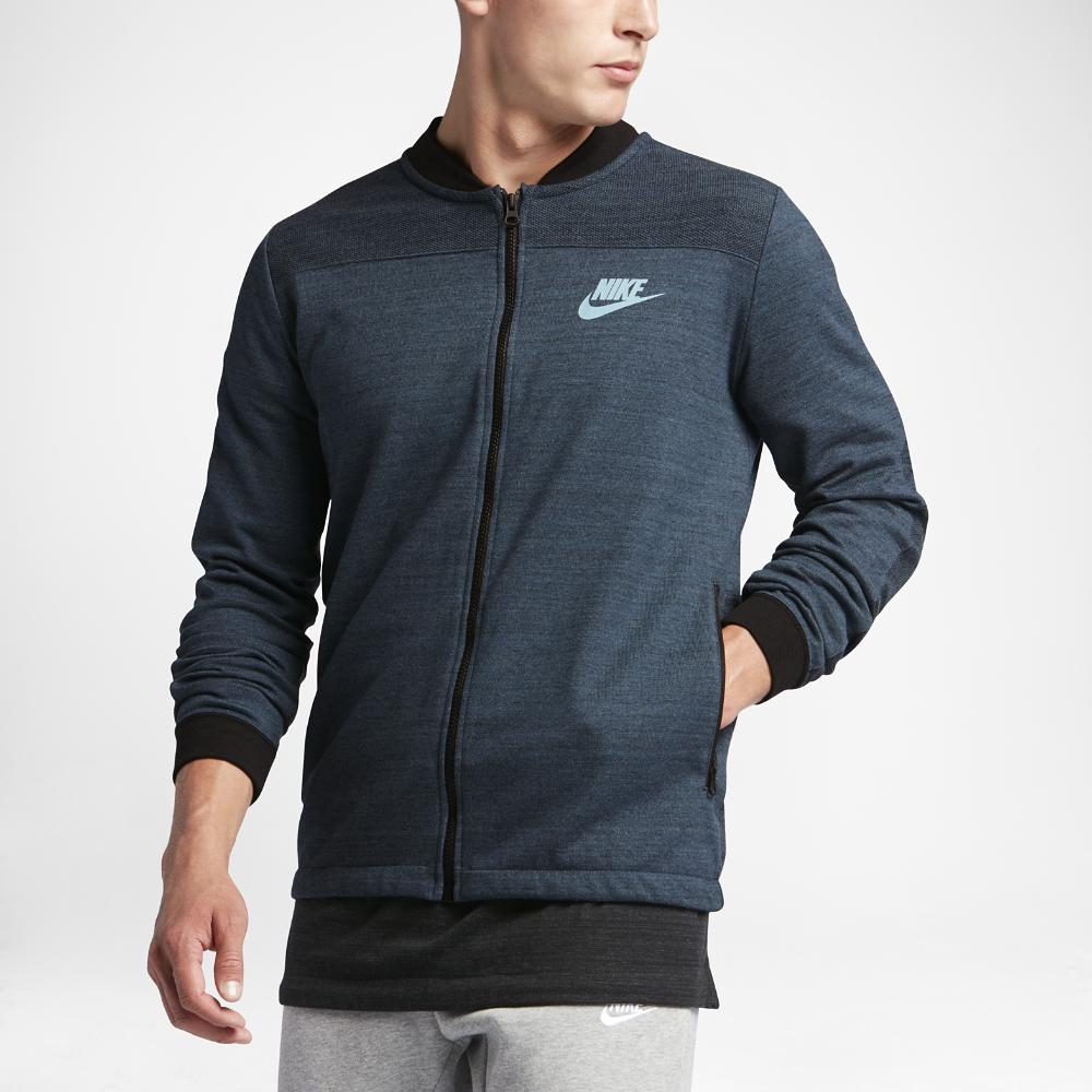Nike Synthetic Sportswear Advance 15 Men's Knit Jacket in Blue for Men -  Lyst