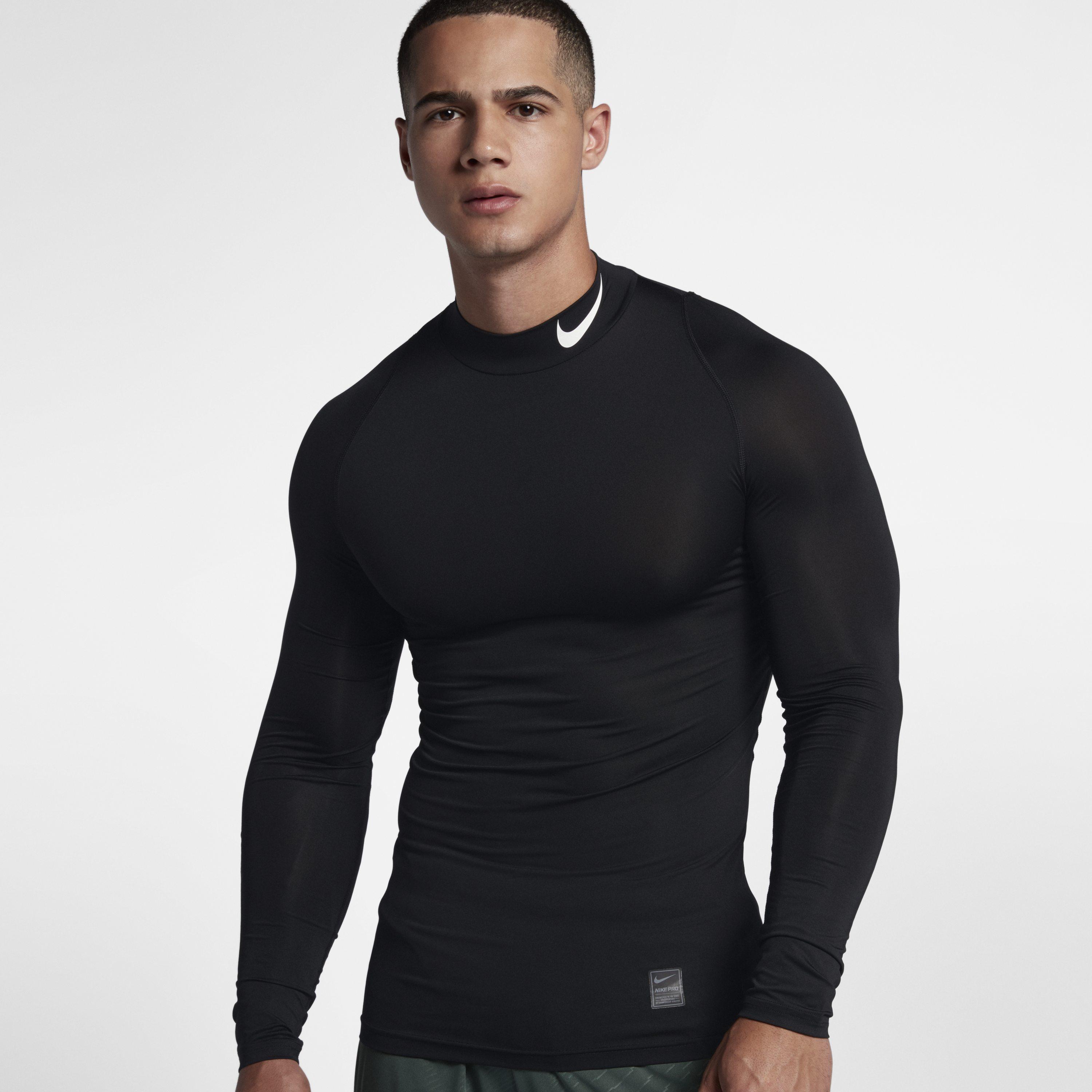 black long sleeve nike top