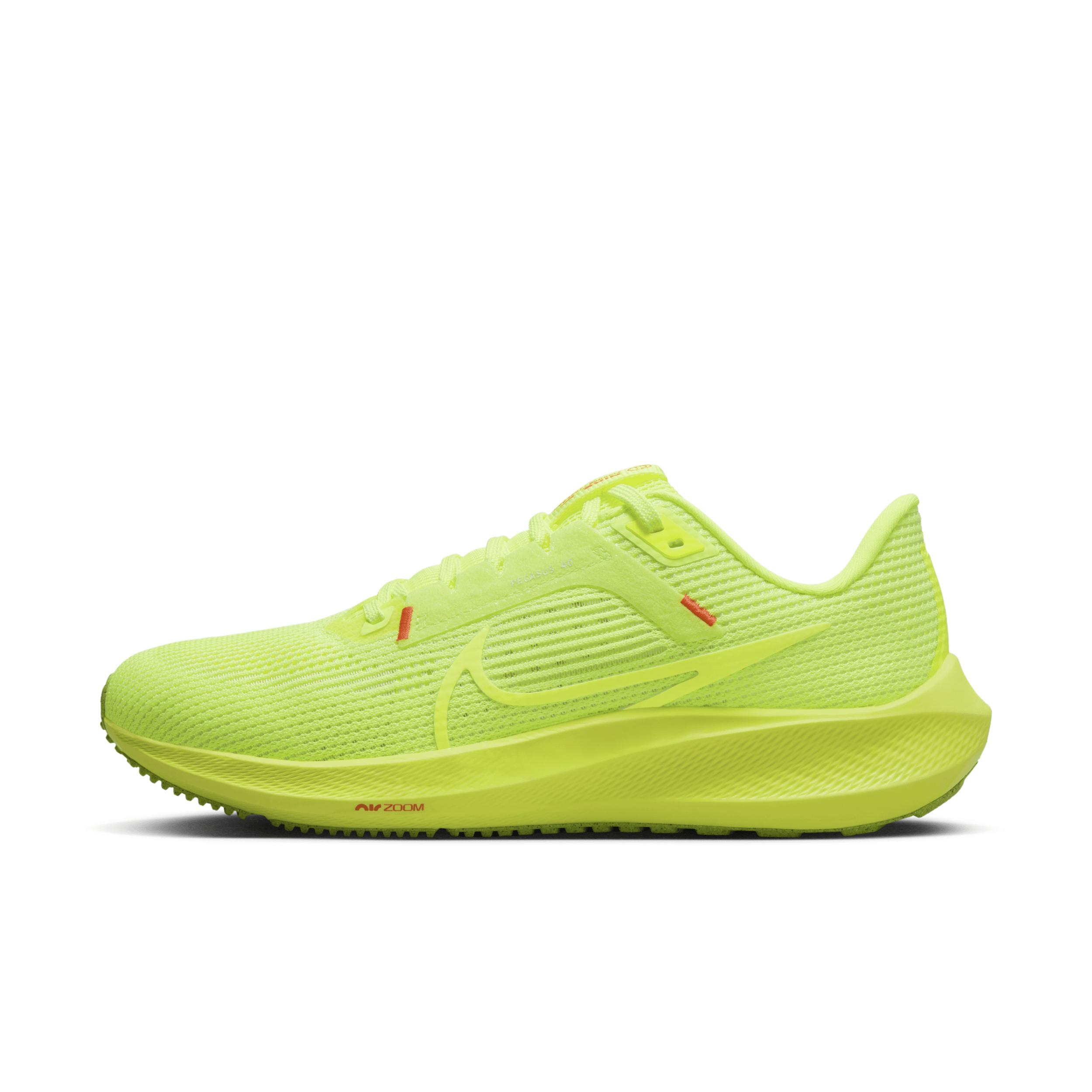 Nike Pegasus 40 Road Running Shoes In Yellow, in Green | Lyst
