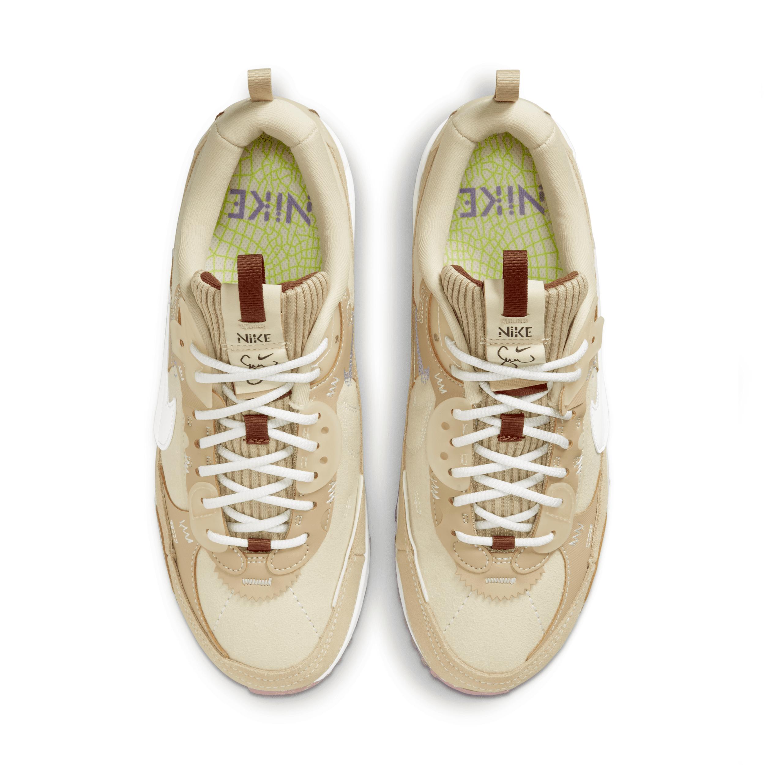 Nike Air Max 90 Futura X Serena Williams Design Crew Shoes In Brown, in  Natural | Lyst