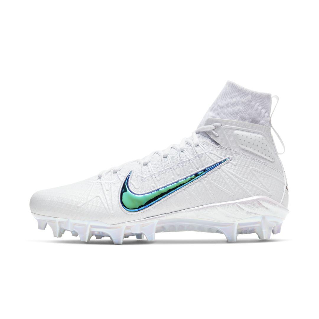 Nike Alpha Huarache 7 Elite Premium Lacrosse Cleat in White for Men | Lyst