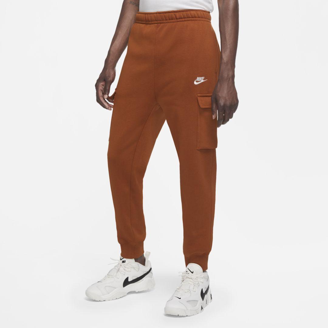 Nike Sportswear Club Fleece Cargo Pants (tawny) in Brown for Men | Lyst