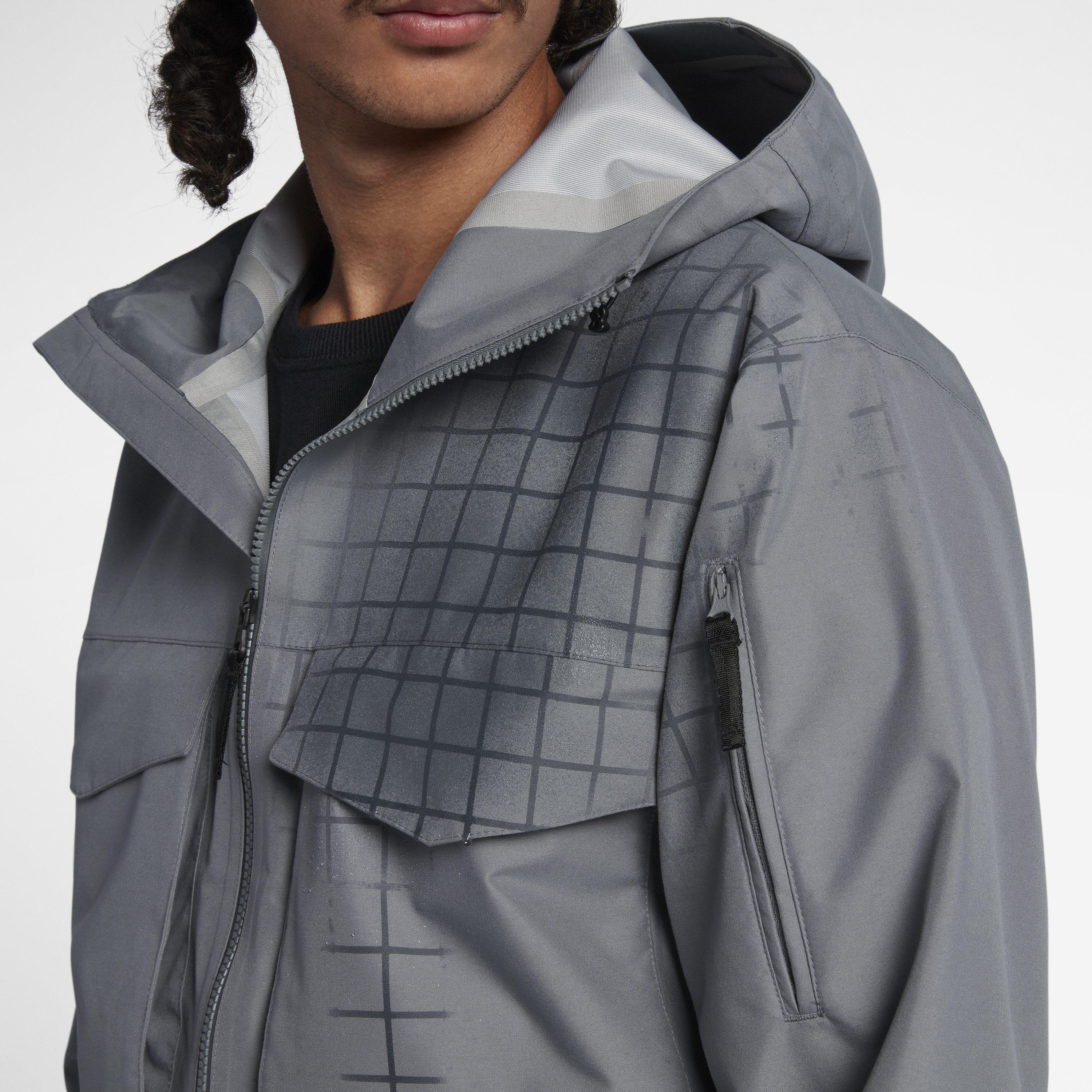 Nike Lab Collection Wet Reveal Jacket in Grey (Grey) for Men - Lyst