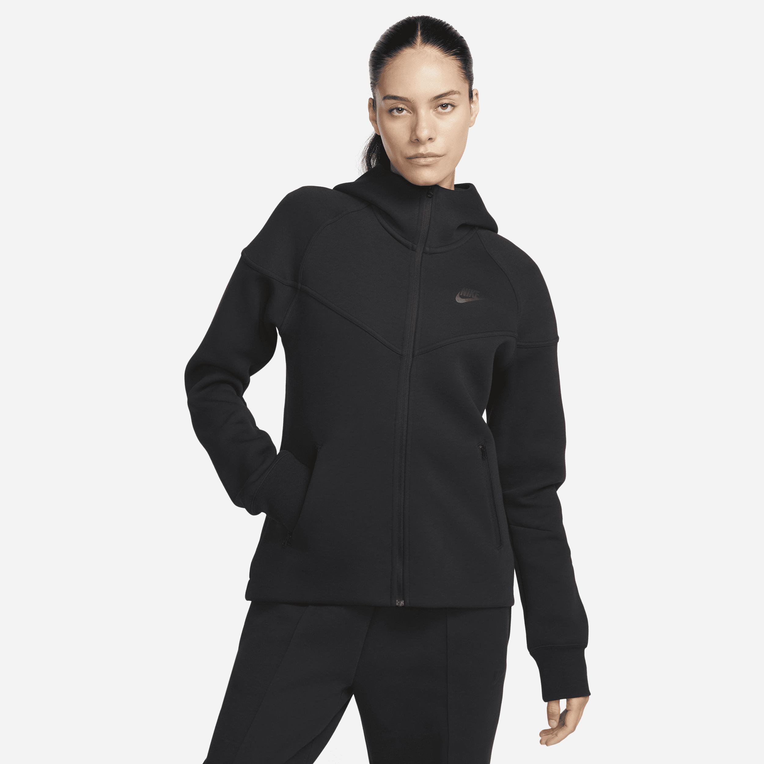 Nike Sportswear Tech Fleece Windrunner Full-zip Hoodie in Black