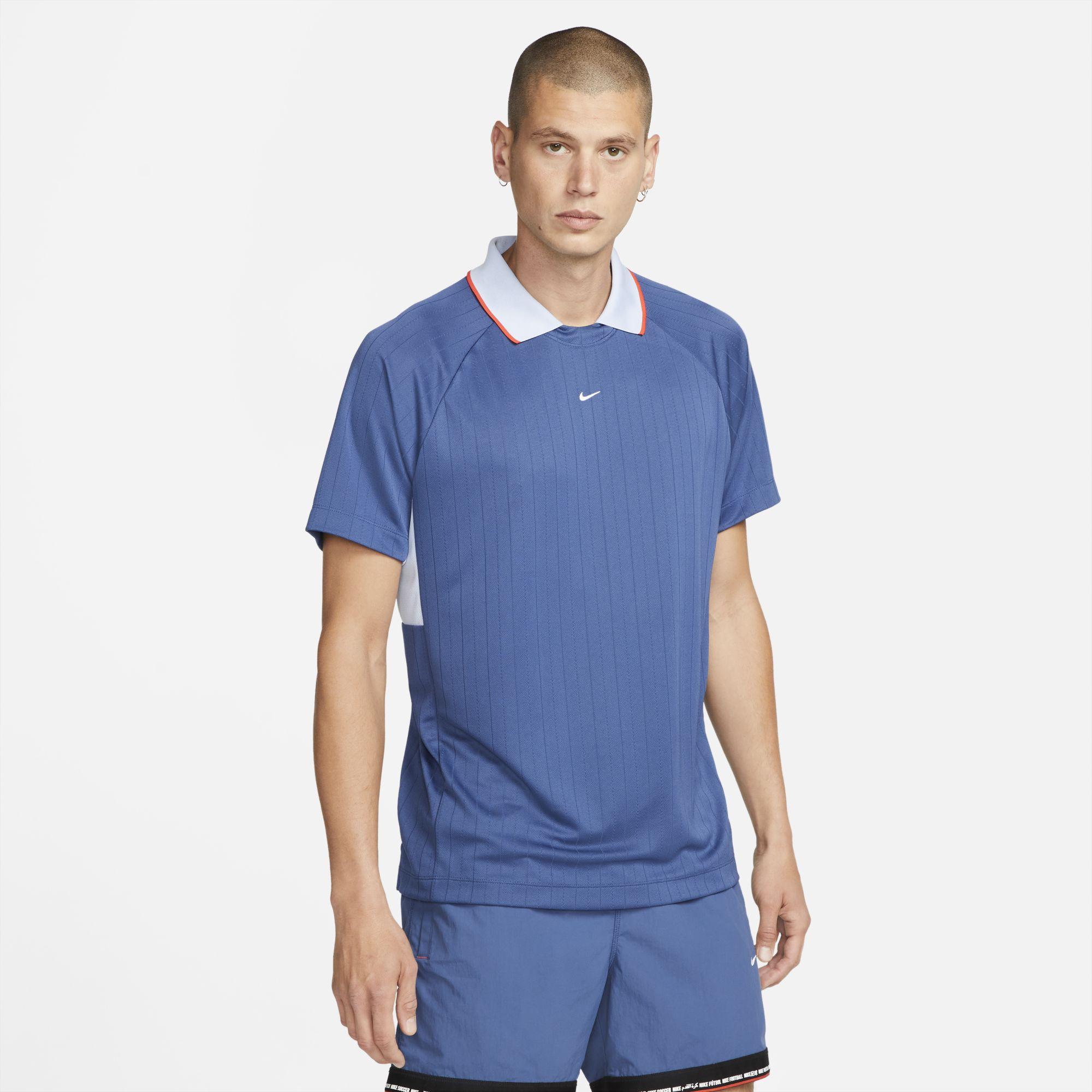 Nike Synthetic Dri-fit F.c. Tribuna Football Shirt Blue for Men | Lyst UK