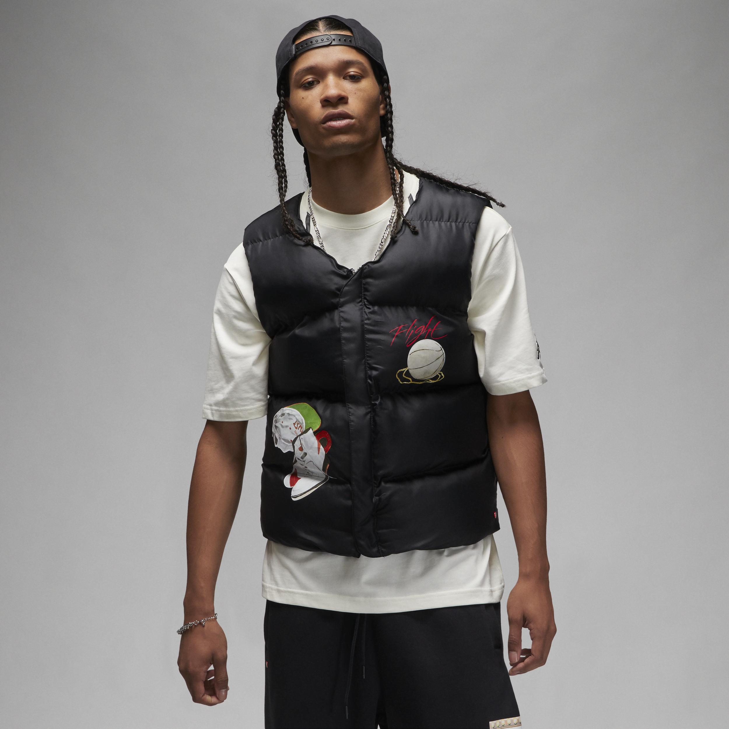 Nike Jordan Artist Series By Jacob Rochester Vest In Black, for Men | Lyst