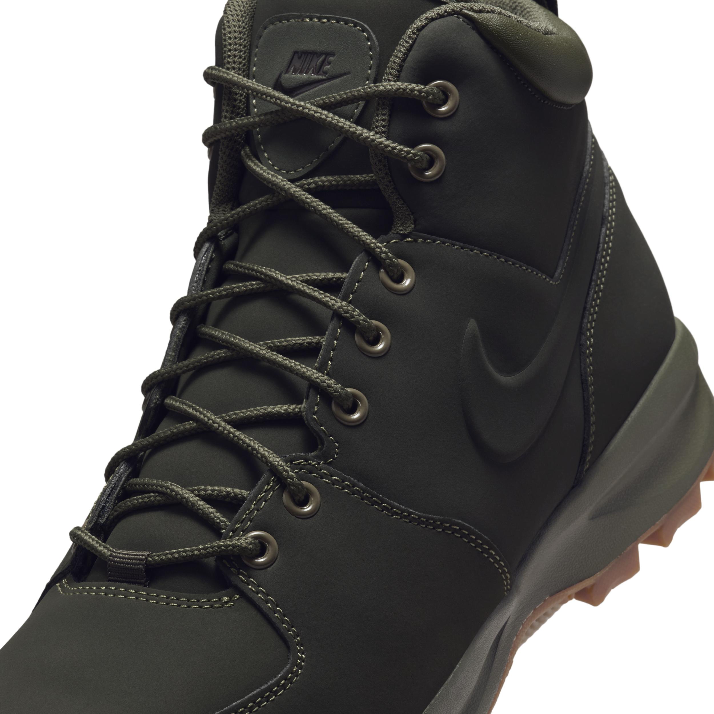Nike Manoa Leather Boots in Black for Men Lyst