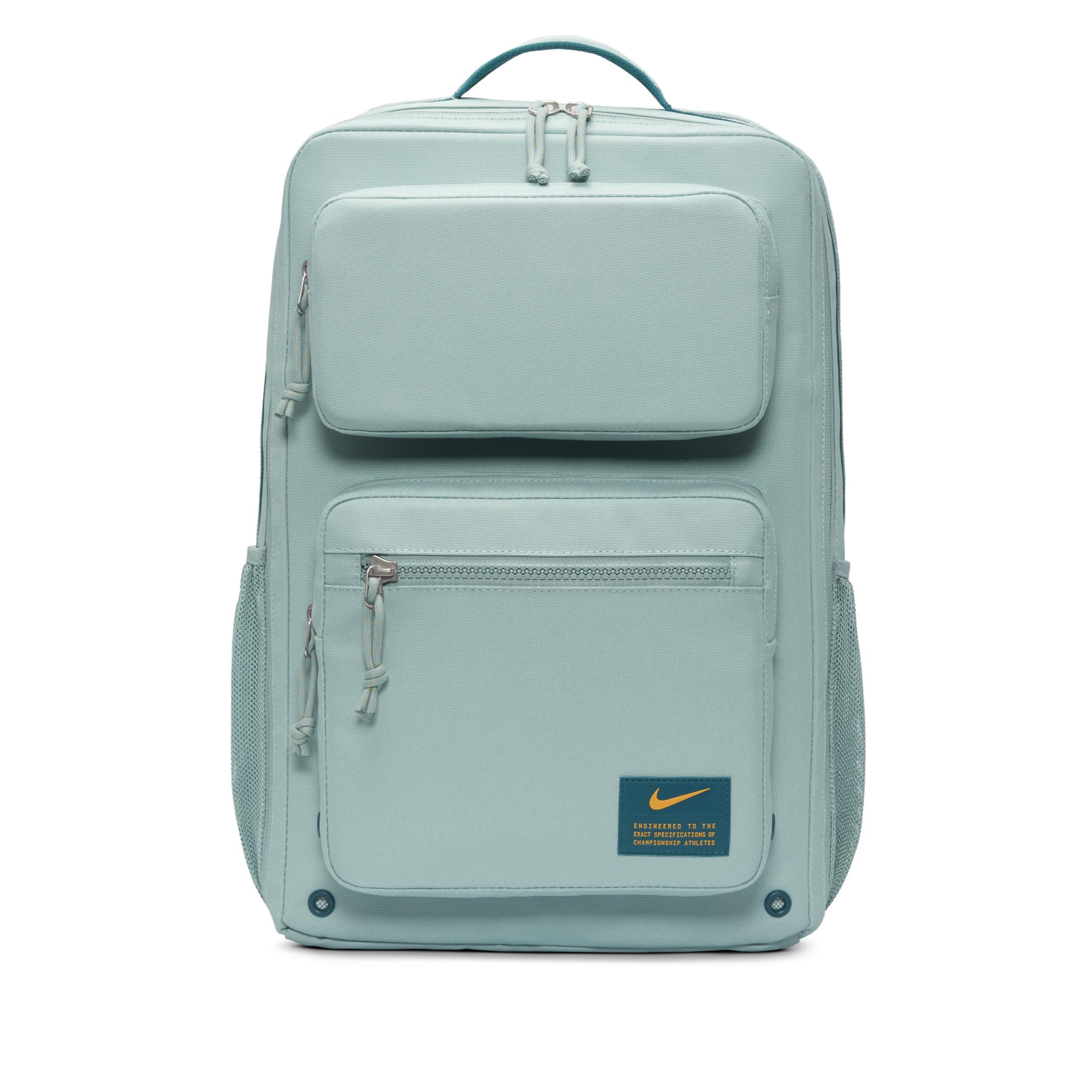 nike backpacks blue green DENIM TURQUOISE RPM BACKPACK  Blacklist this Nike backpack will help keep their gear sorted and easily within reach Nike ACG Daymax 25L Unisex