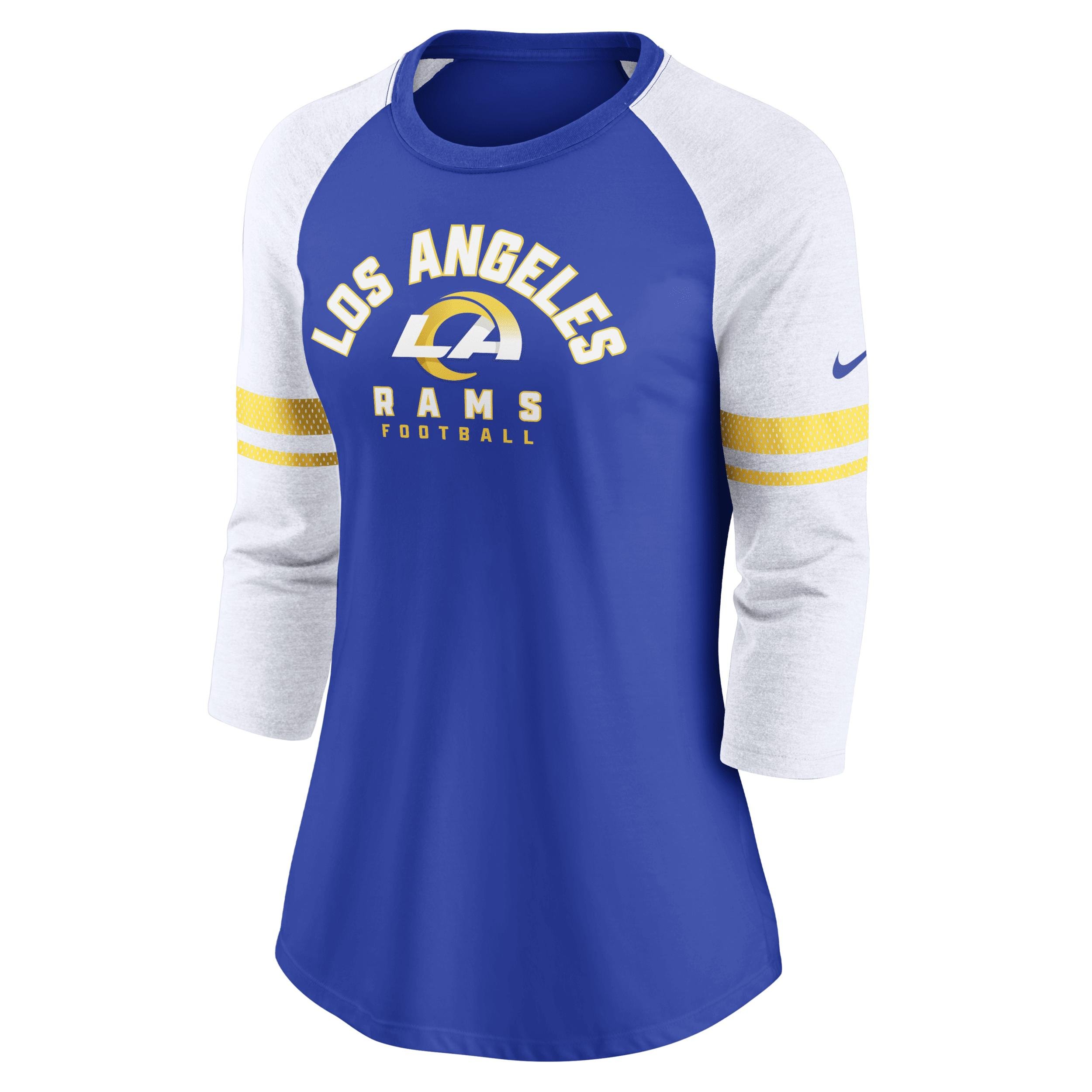 Nike Fashion (nfl Los Angeles Rams) 3/4-sleeve T-shirt in Blue