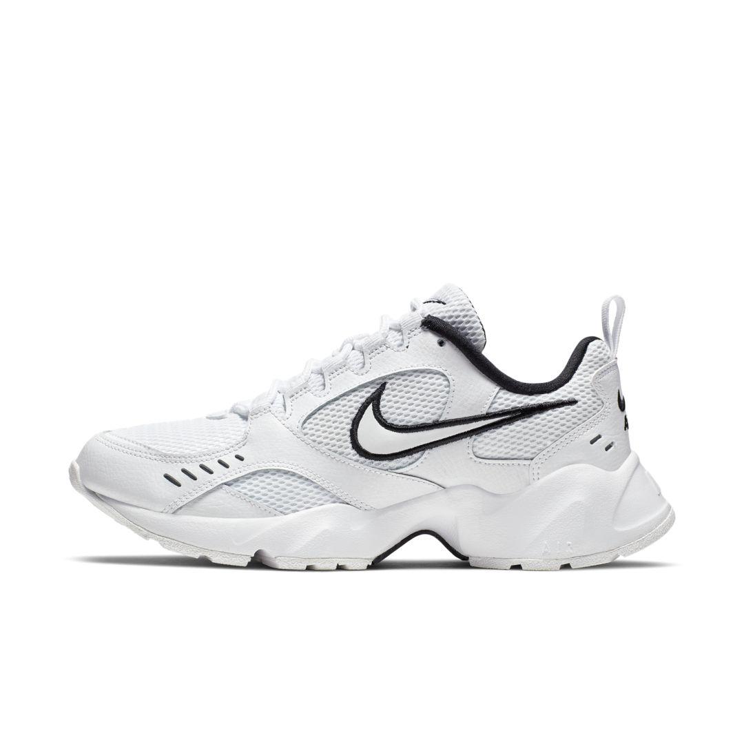 Nike Leather Air Heights in White/White/Black (White) - Lyst