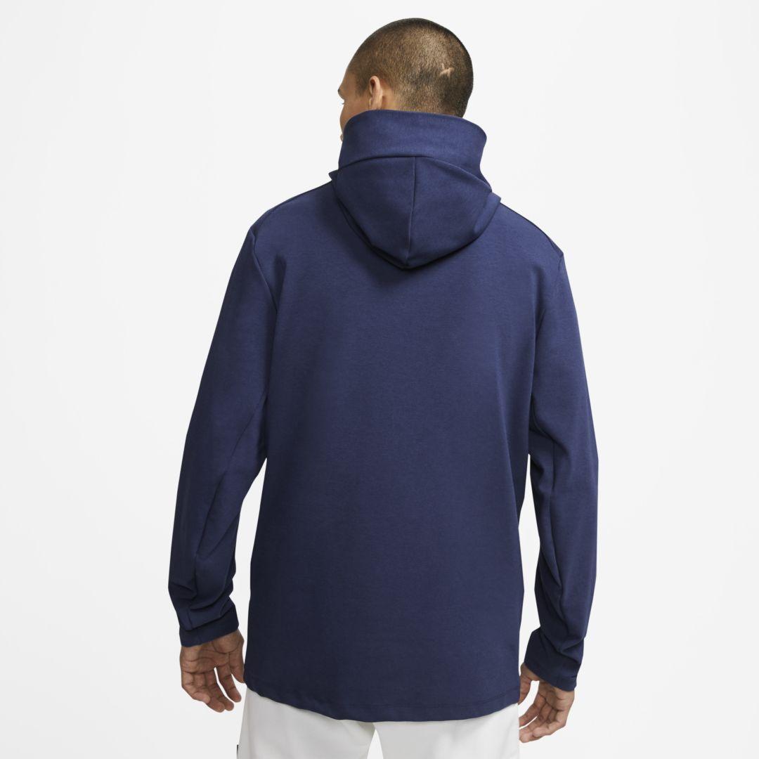 Nike Cotton England Tech Pack Full-zip Hoodie in Blue for Men | Lyst