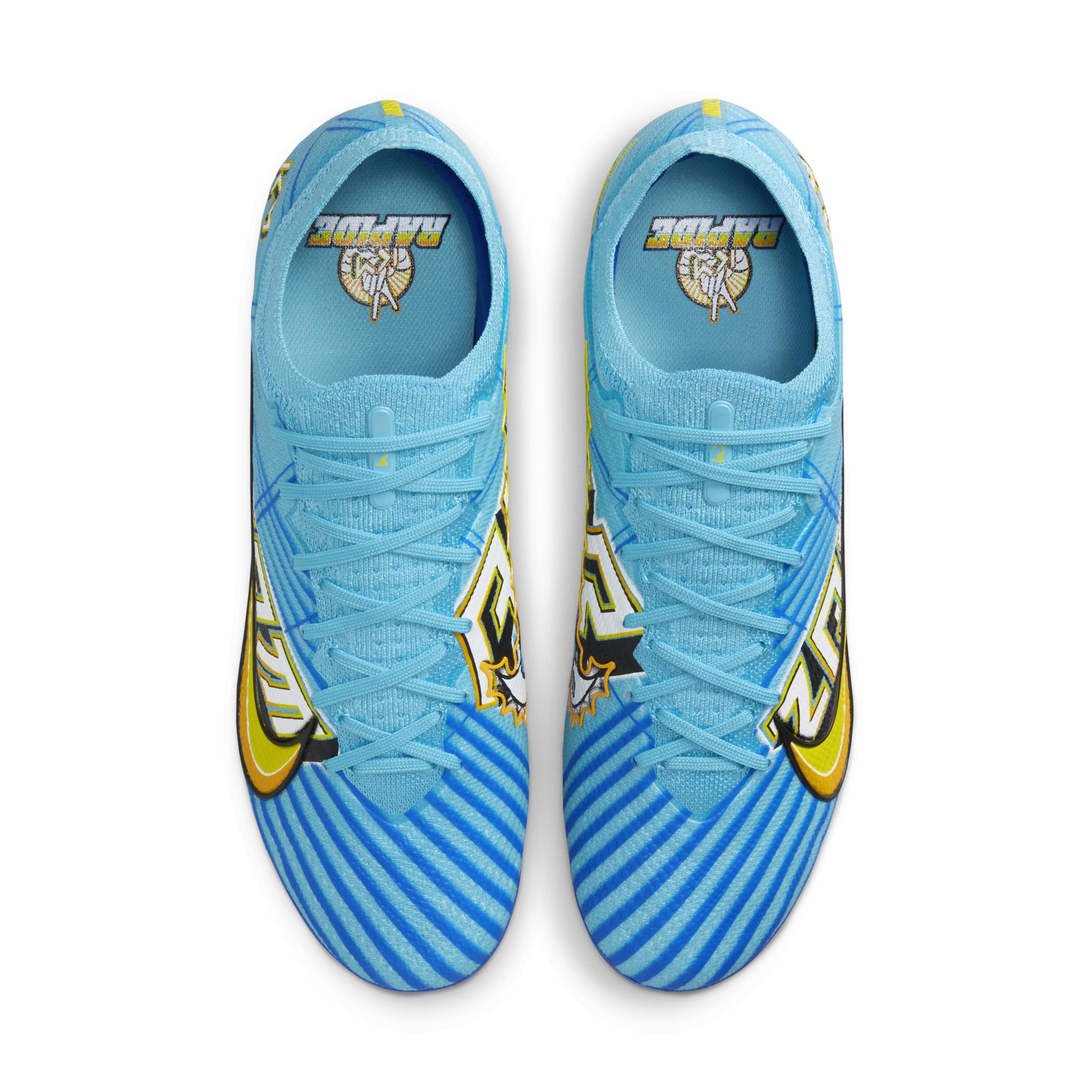 Nike Zoom Mercurial Vapor 15 Elite Km Fg Firm-ground Soccer Cleats in Blue  for Men