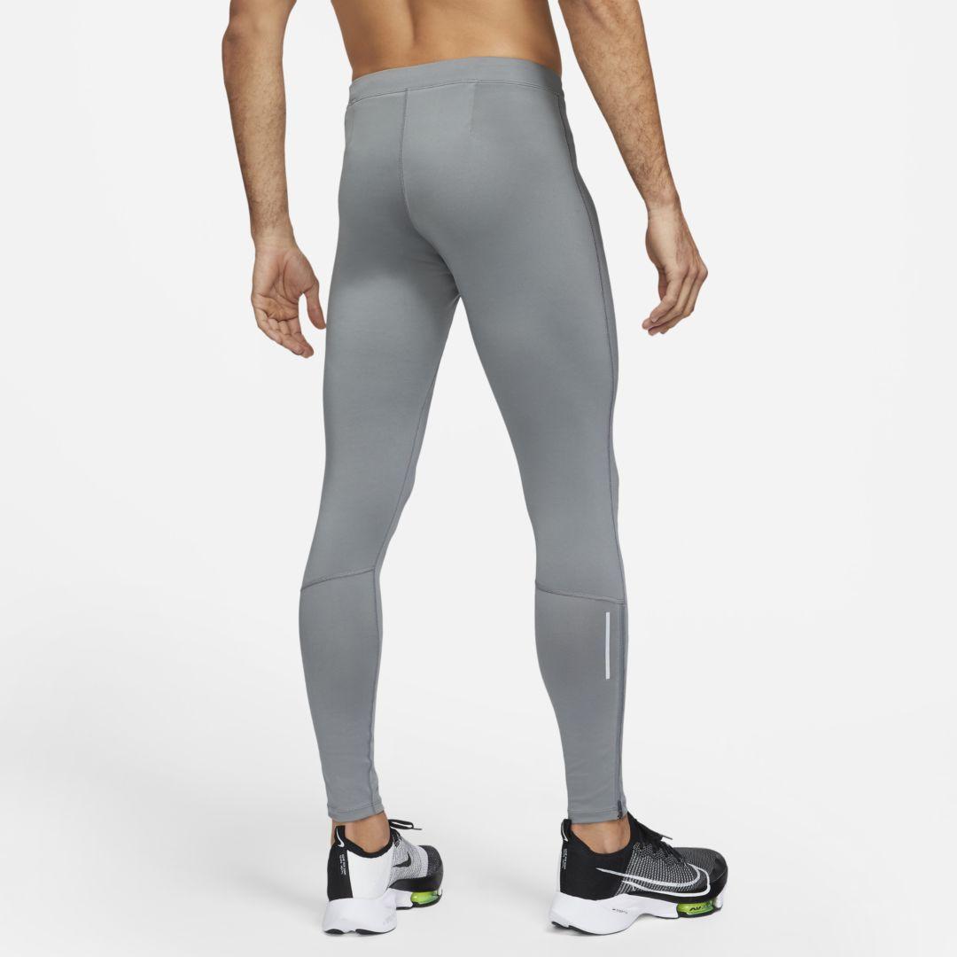 Nike Synthetic Df Challenger Tights in Smoke Grey (Gray) for Men - Lyst