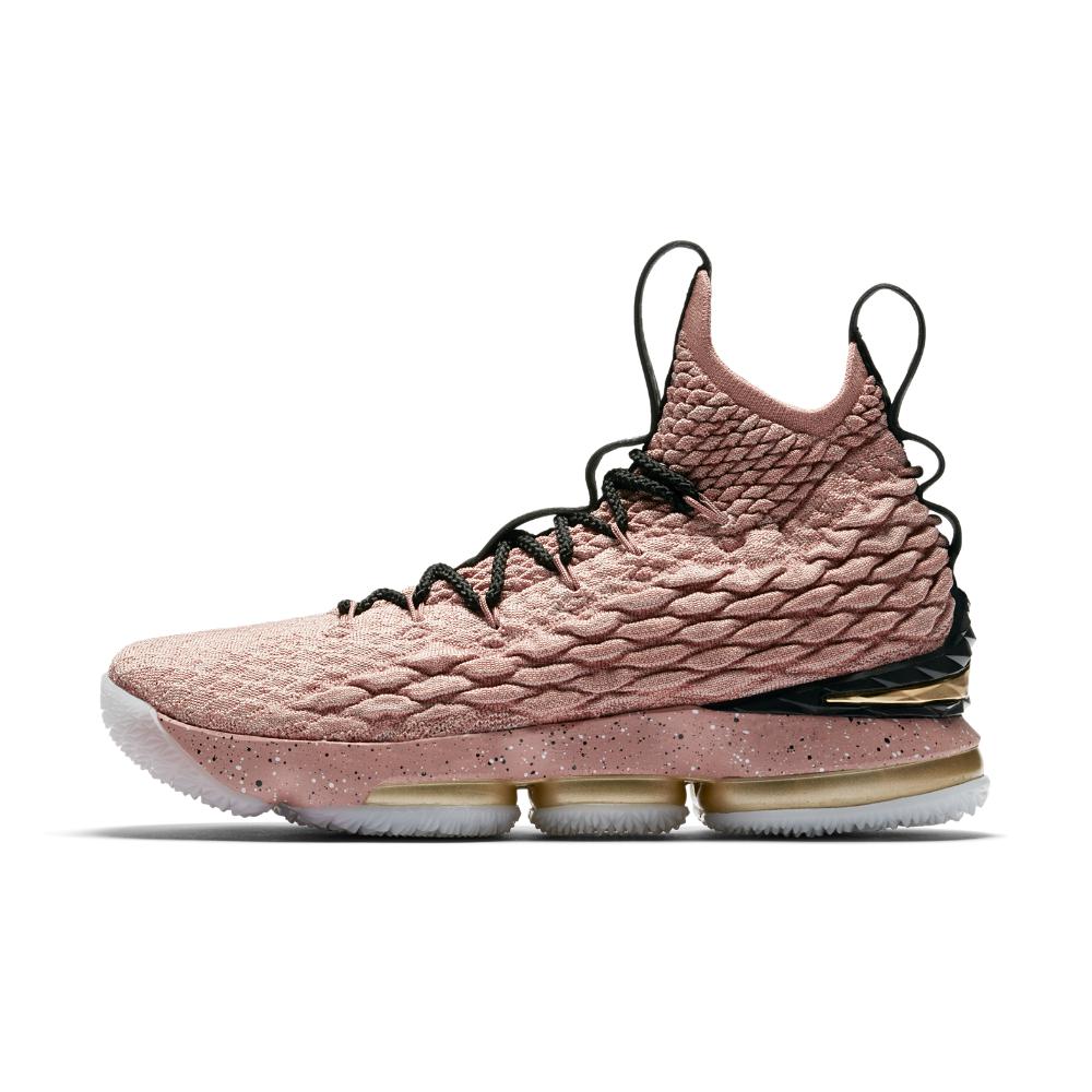lebron 15 rust pink