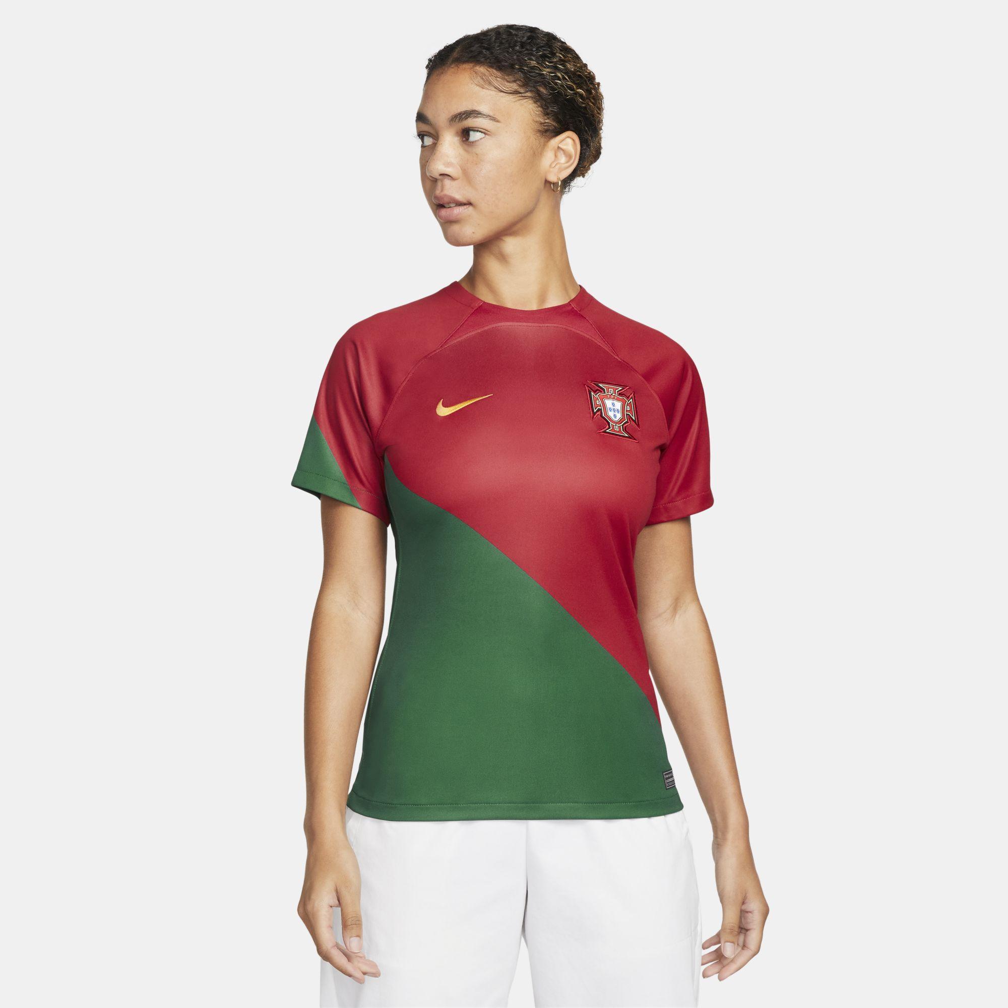 Nike Portugal 2022/23 Stadium Home Dri-fit Soccer Jersey in Red | Lyst