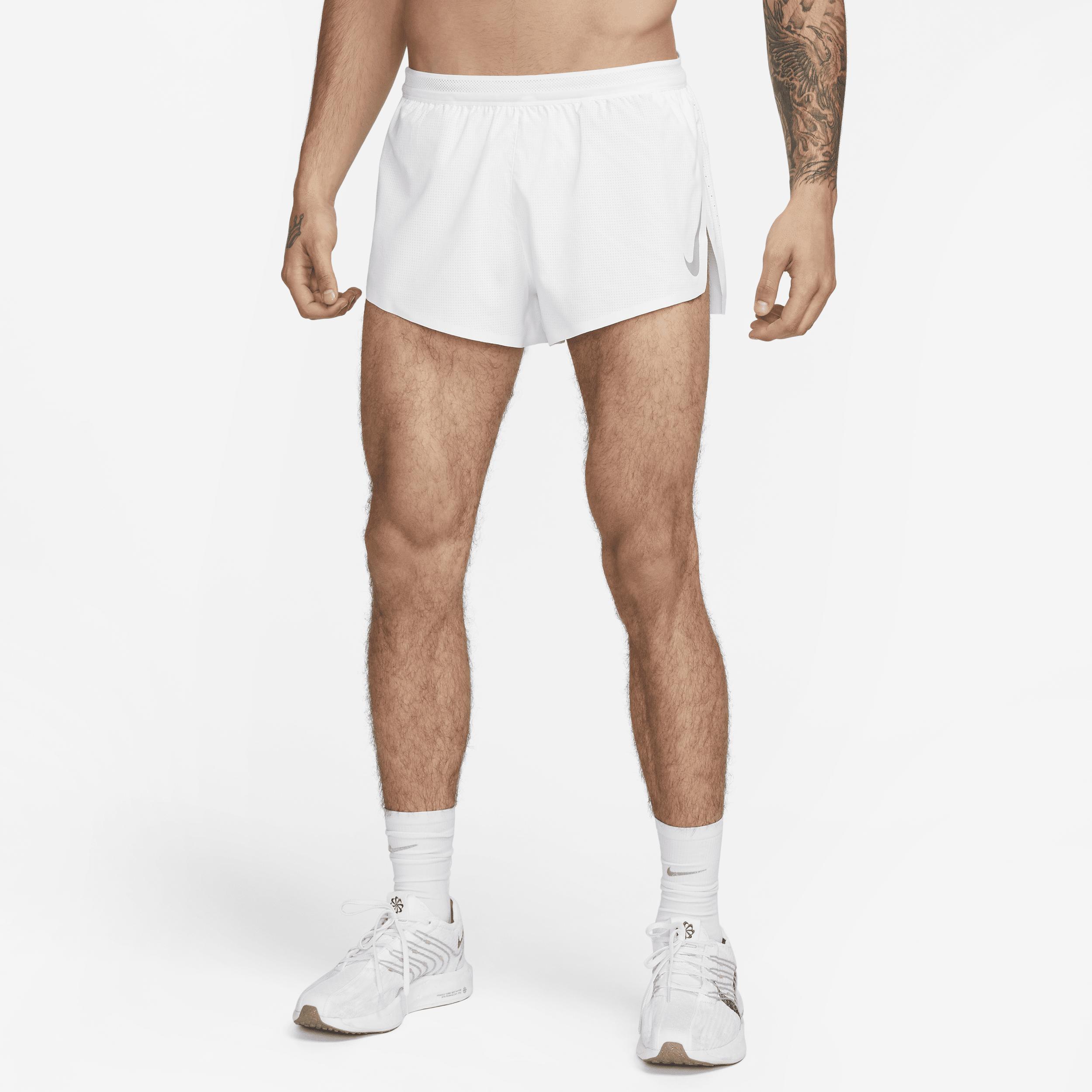 Nike Aeroswift 2" Brief-lined Racing Shorts in White for Men | Lyst