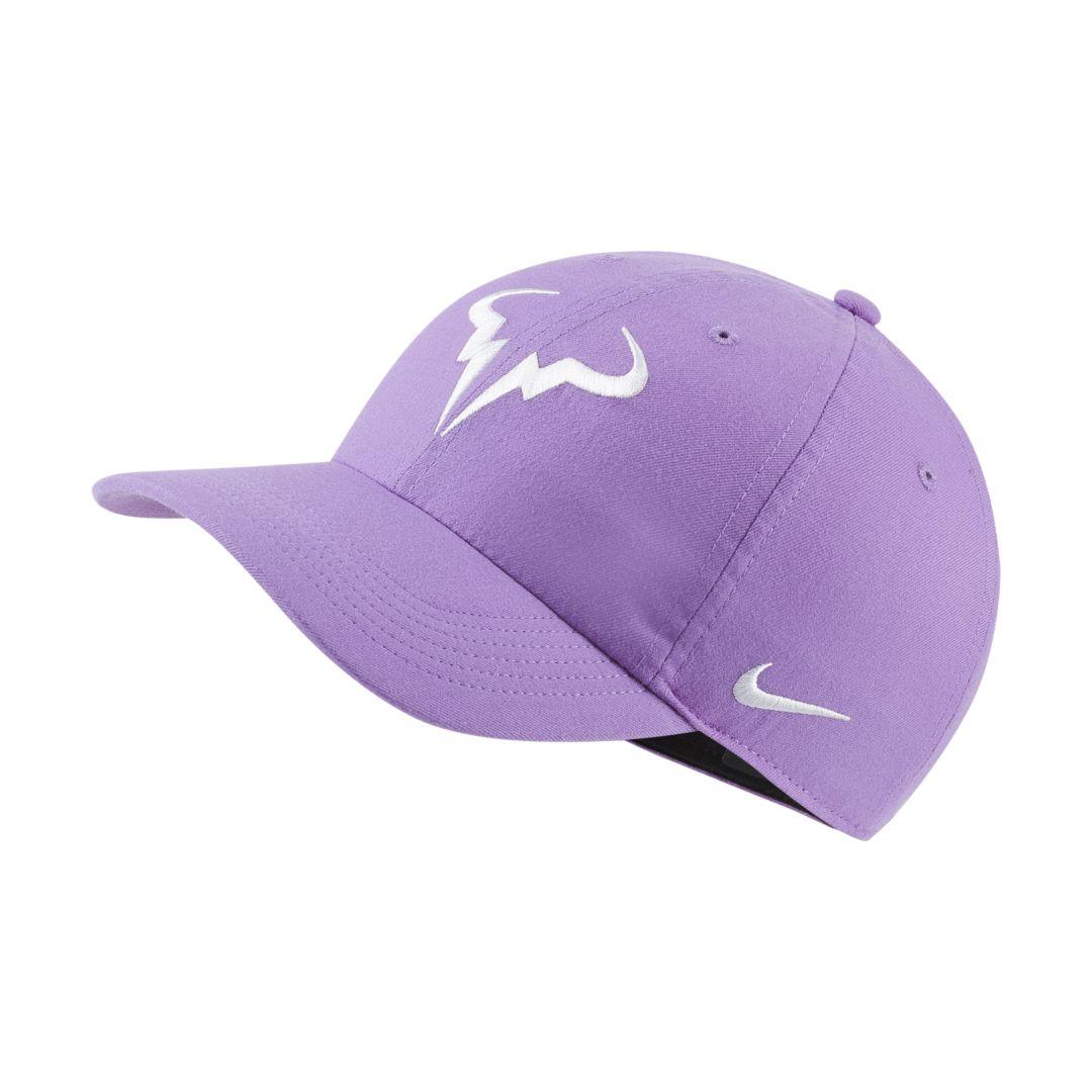 Nike Court Aerobill Rafa Heritage86 Tennis Hat in Purple for Men | Lyst