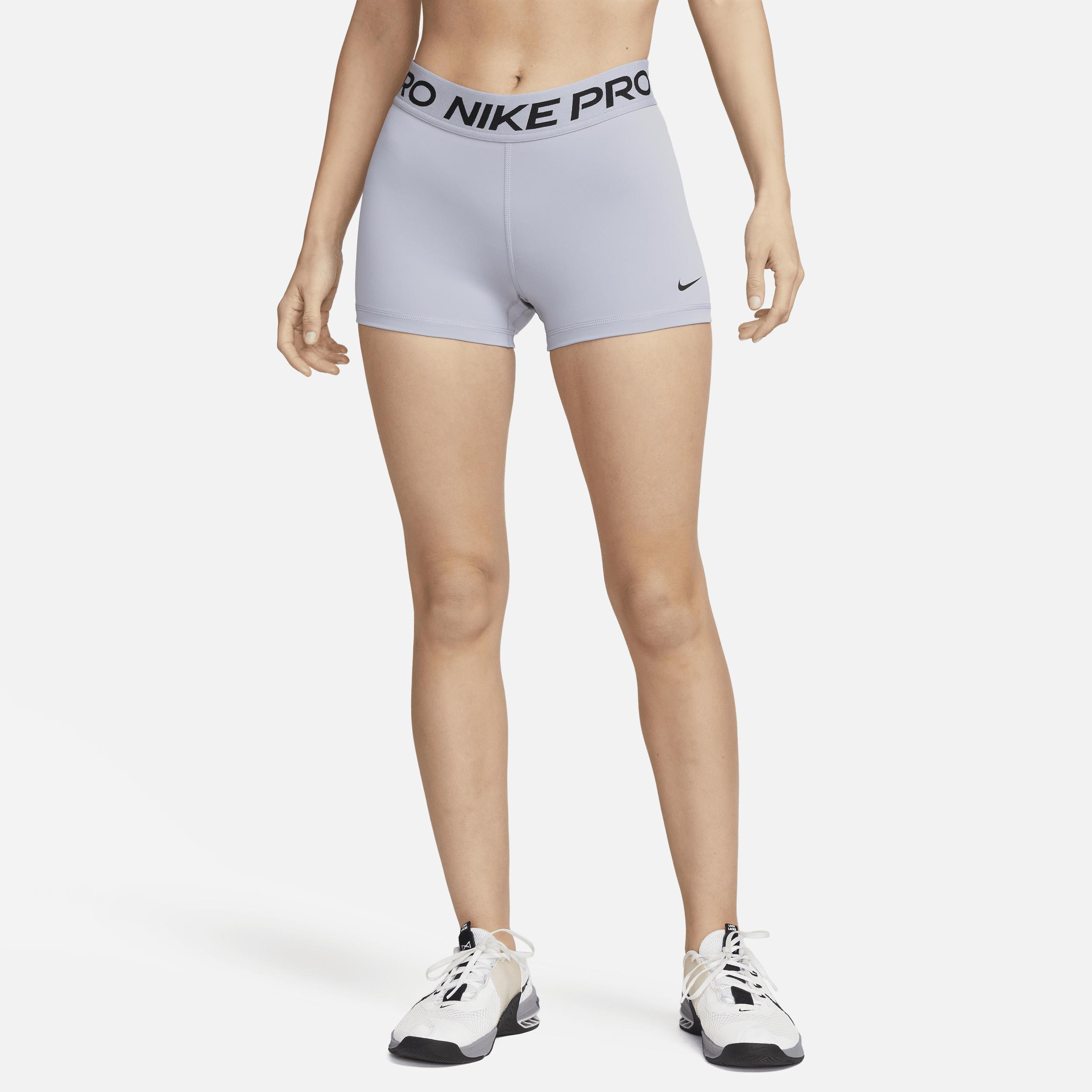 Nike Pro 3" Shorts in Blue | Lyst
