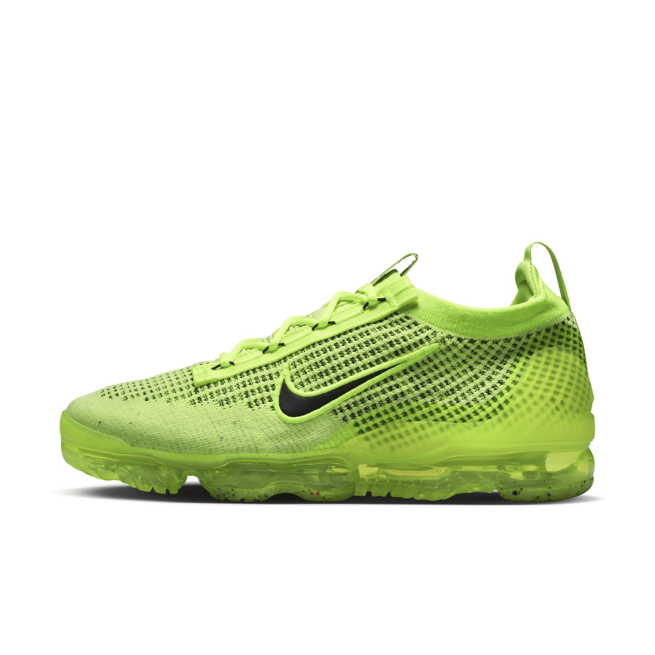 Nike Air Vapormax 2021 Flyknit Next Nature Shoes In Yellow, in Green for  Men | Lyst