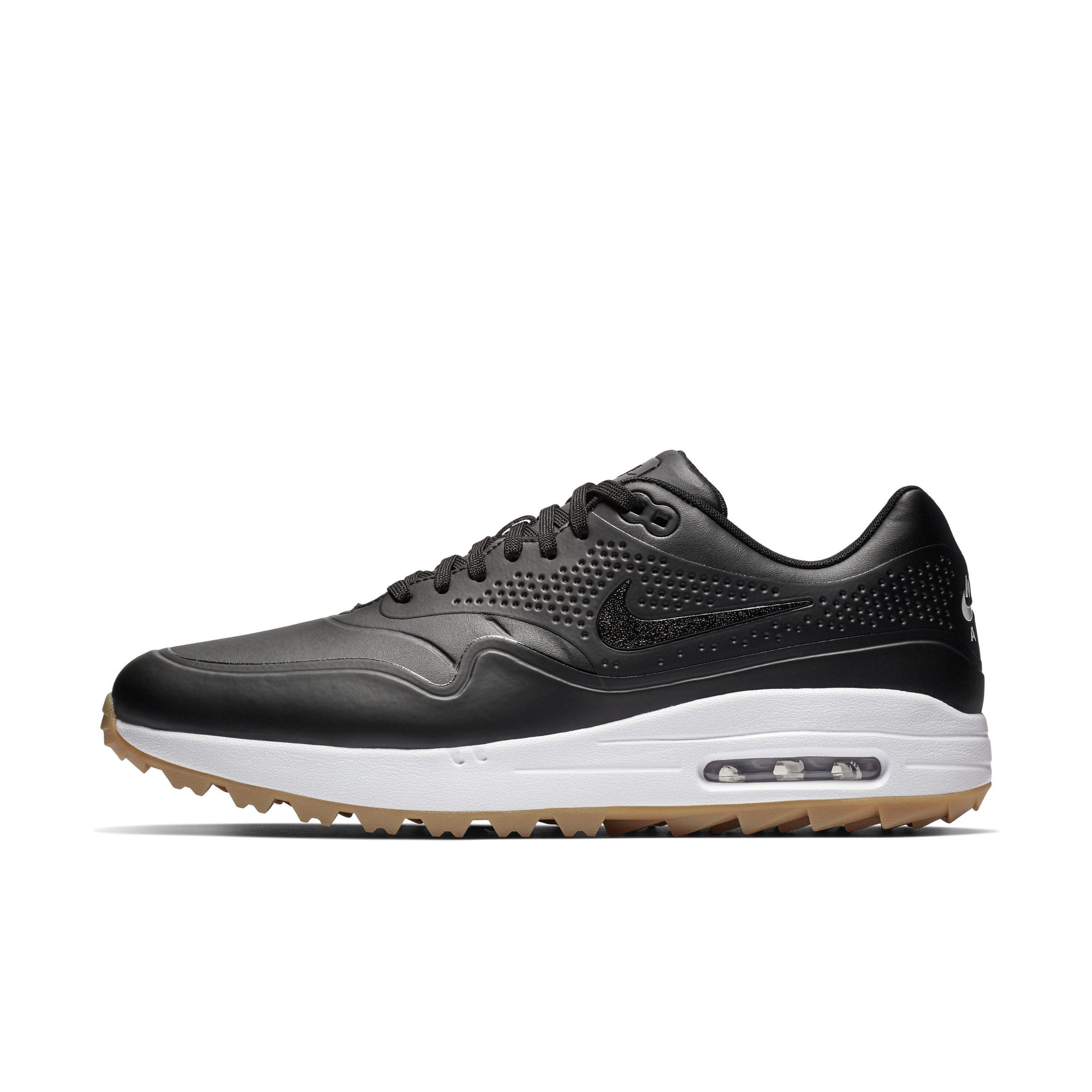 Nike Air Max 1g Golf Shoe in Black for Men | Lyst UK