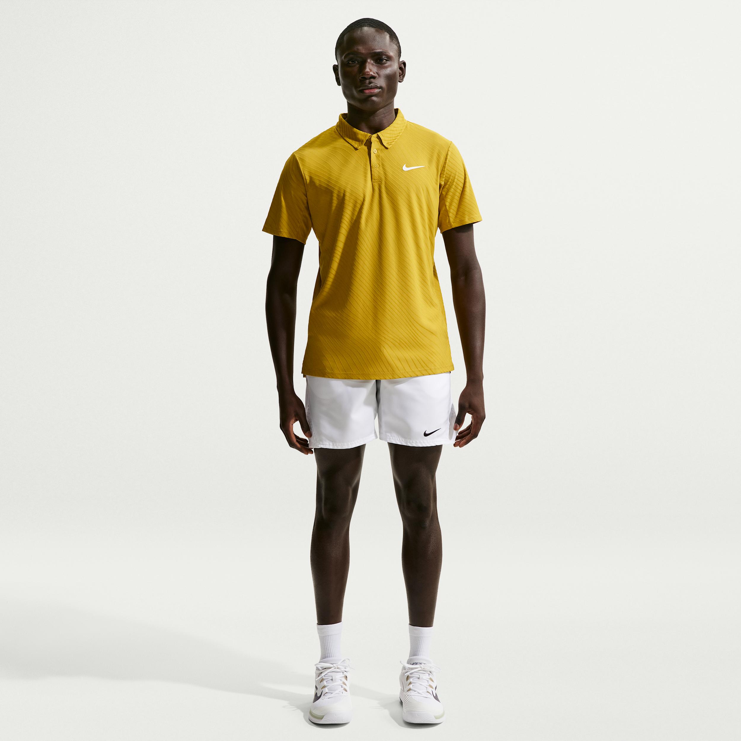 ウェア Court Dri-Fit Advantage Slam Polo Yellow Nike Court Slam Dri-Fit Adv Tennis Polo in Yellow for Men | Lyst