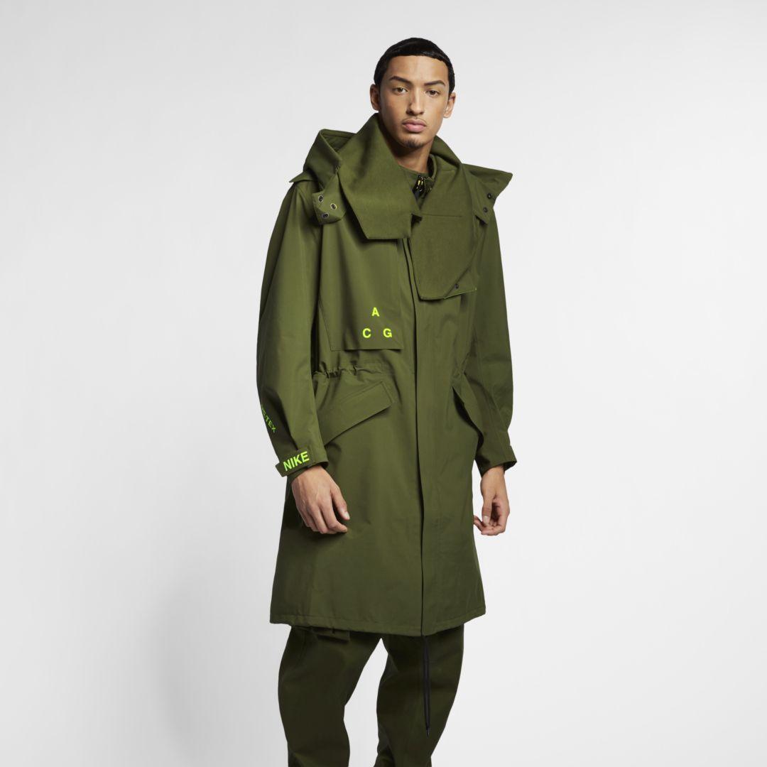 Nike Lab Acg Gore-tex Jacket (olive Canvas) - Clearance Sale in Green for  Men | Lyst