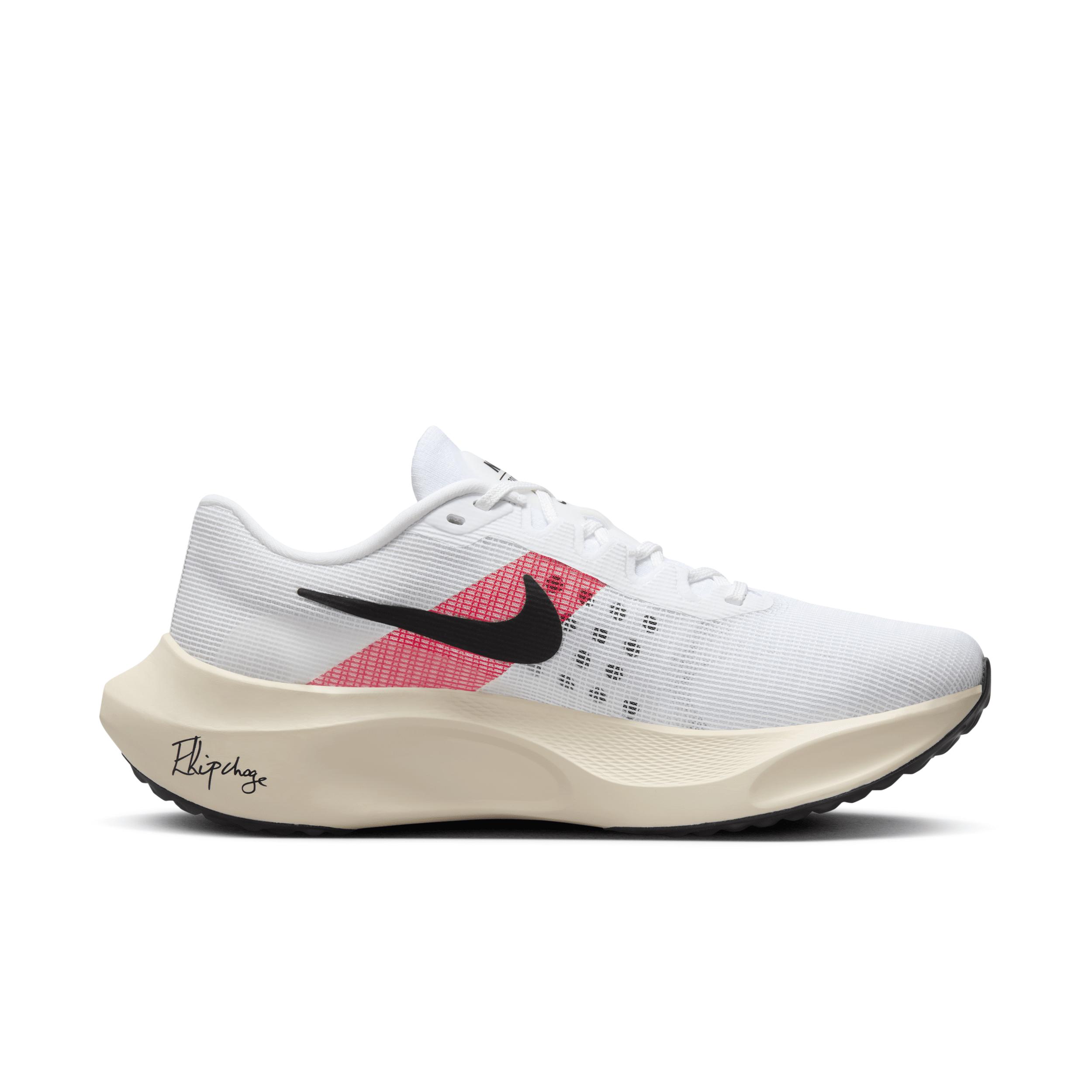 Nike Zoom Fly 5 'eliud Kipchoge' Road Racing Shoes in White for Men | Lyst