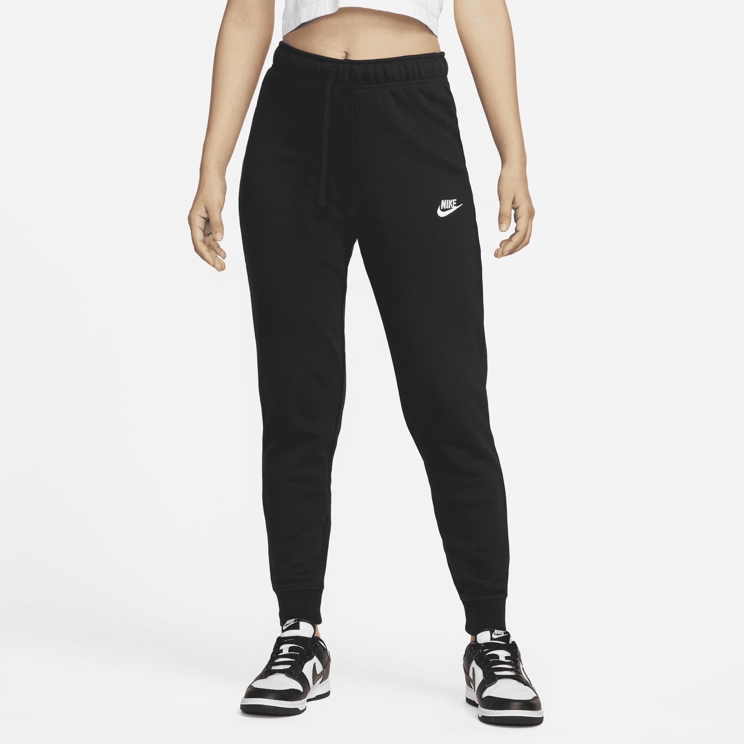 Nike Sportswear Club Fleece Mid-rise Slim Jogger Pants In Black, | Lyst UK