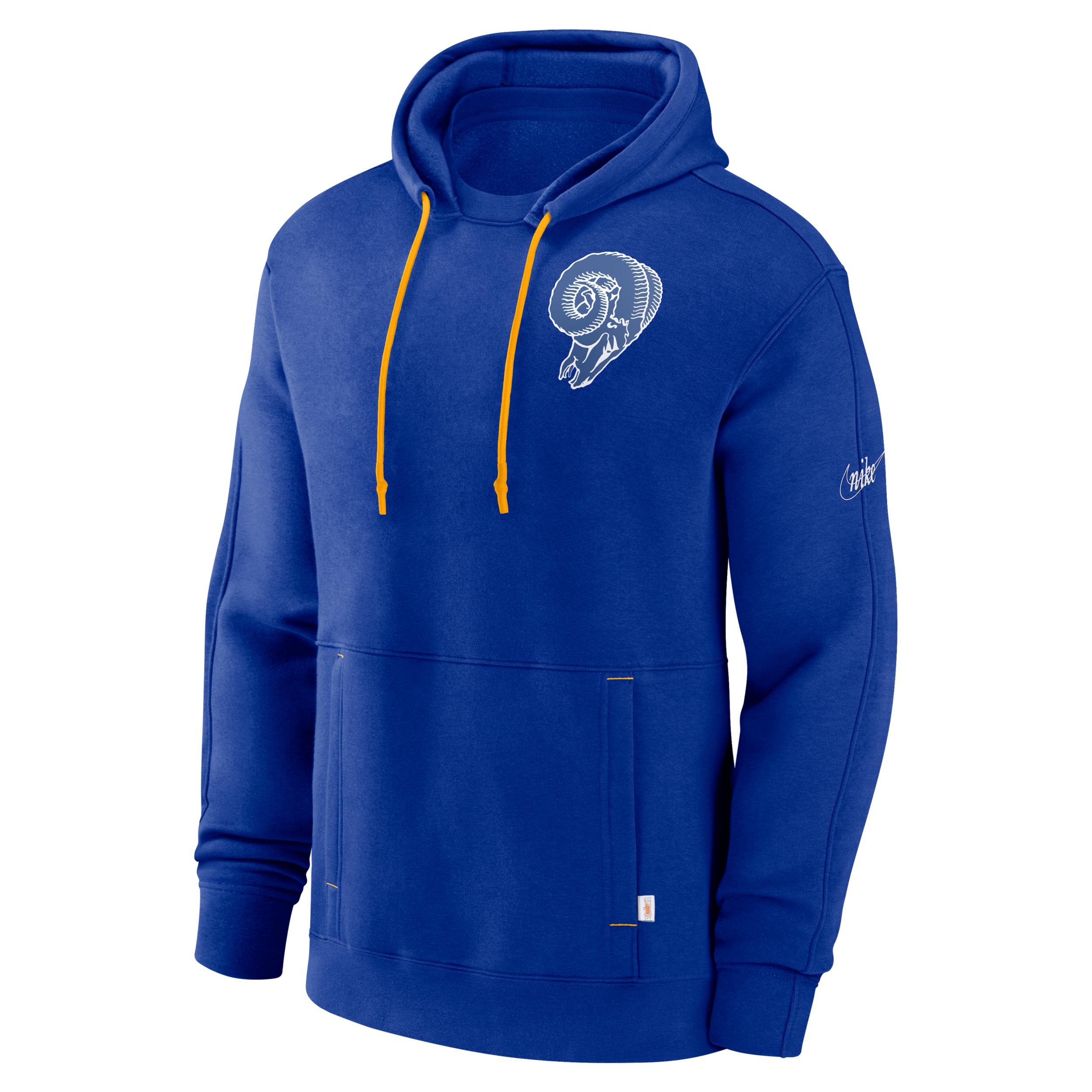 Nike Los Angeles Rams Layered Logo Statement Nfl Pullover Hoodie in Blue  for Men
